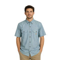 Carhartt Men's Blue Chambray Shirt Loose Fit Midweight S/S (351)