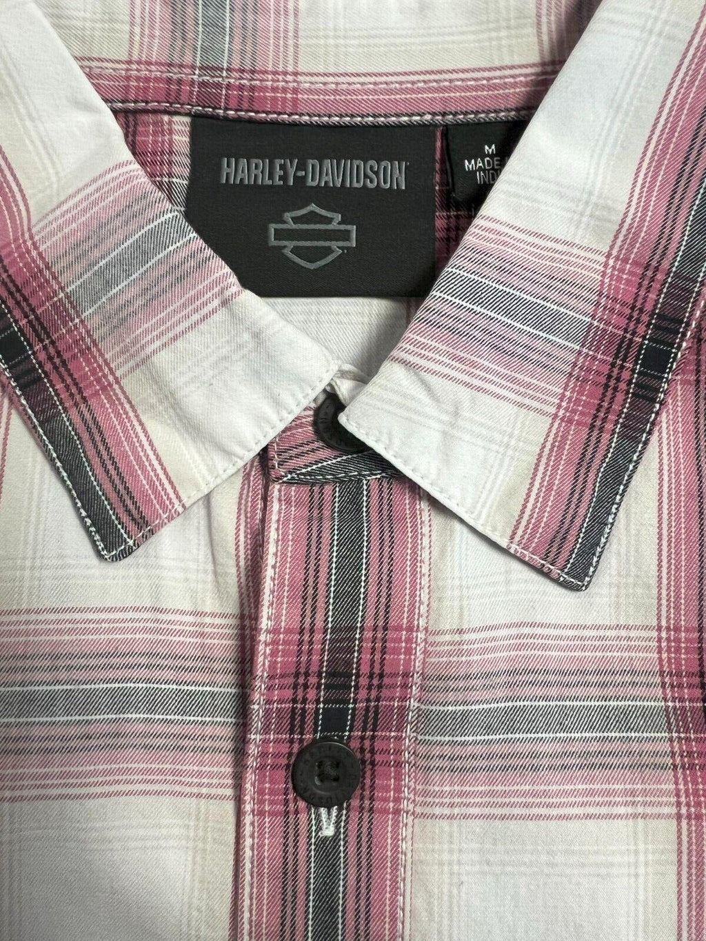 HD Branded Men's Shirt Red Plaid Forever S/S Woven (S54)