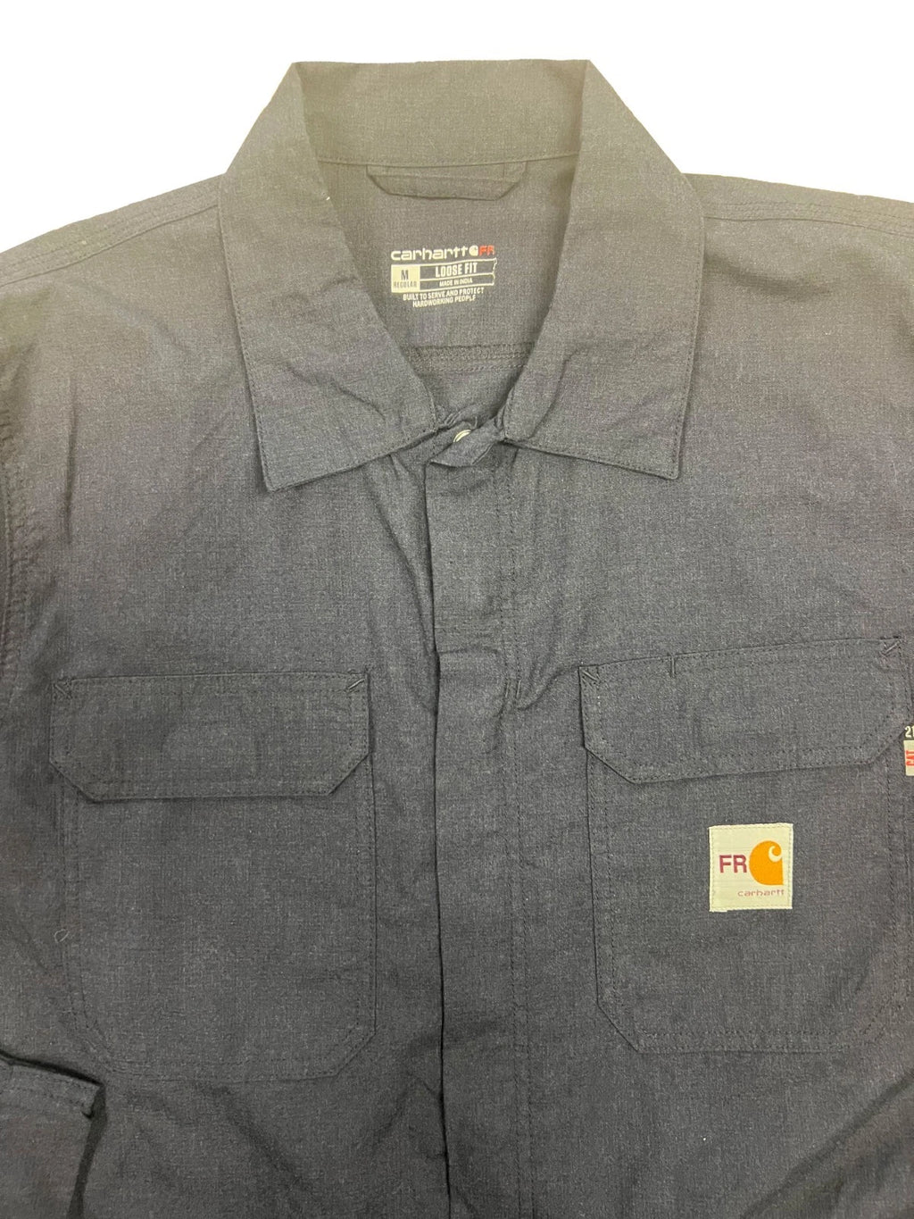 Carhartt FR Men's Grey Coat Flame Resistant Full Swing Quick Duck Jacket (S56)