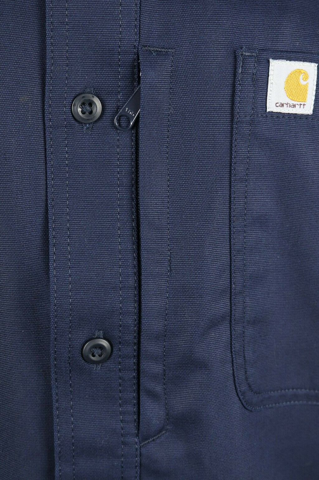 Carhartt Women's Navy Rugged Professional Series L/S Woven Shirt (212)