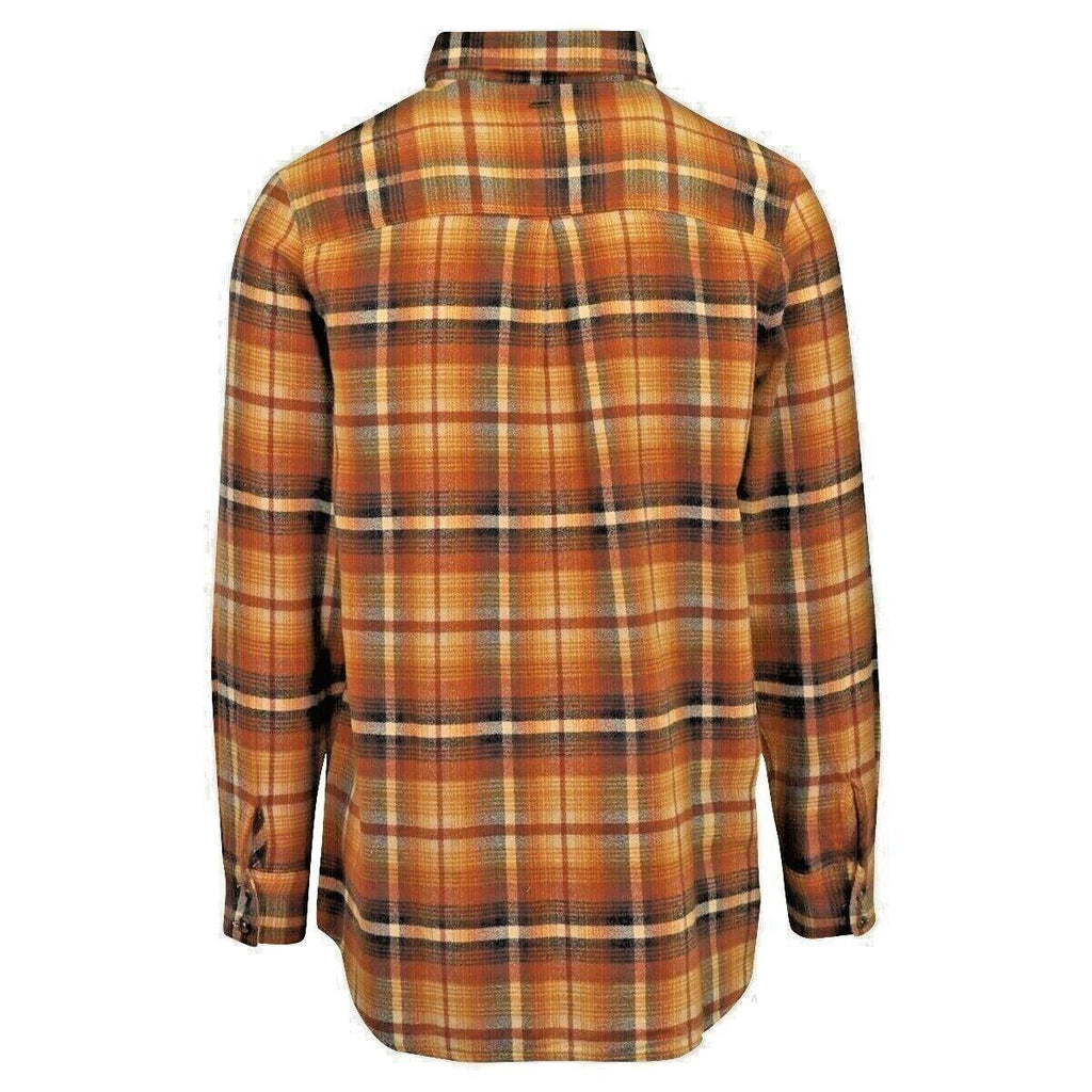 O'Neill Women's Flannel Shirt Sunshine Yellow Coat Check L/S (S15)