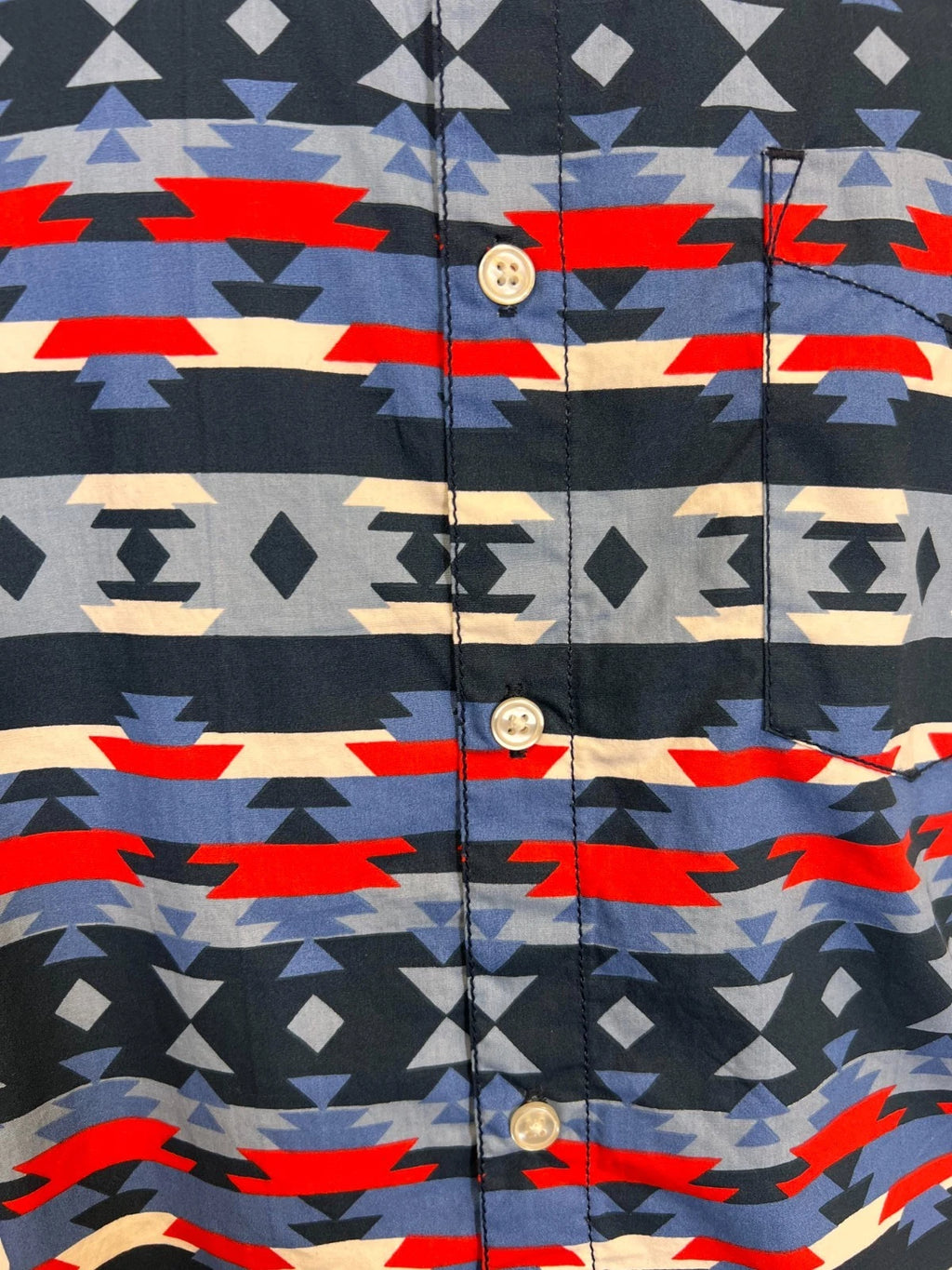 Rumors Men's Printed Shirt - Blue Aztec & Grey Arrow 2 Pack S/S (S03 + S07)