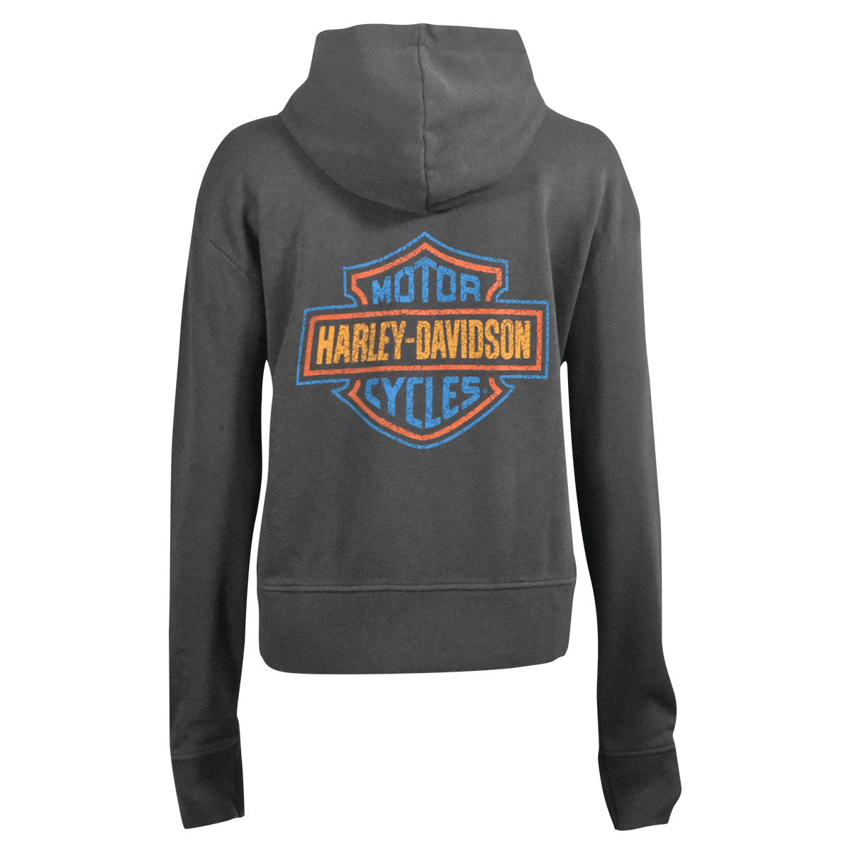 HD Branded Women's Hoodie Blackened Pearl Racer Font Neck Pullover (S04)