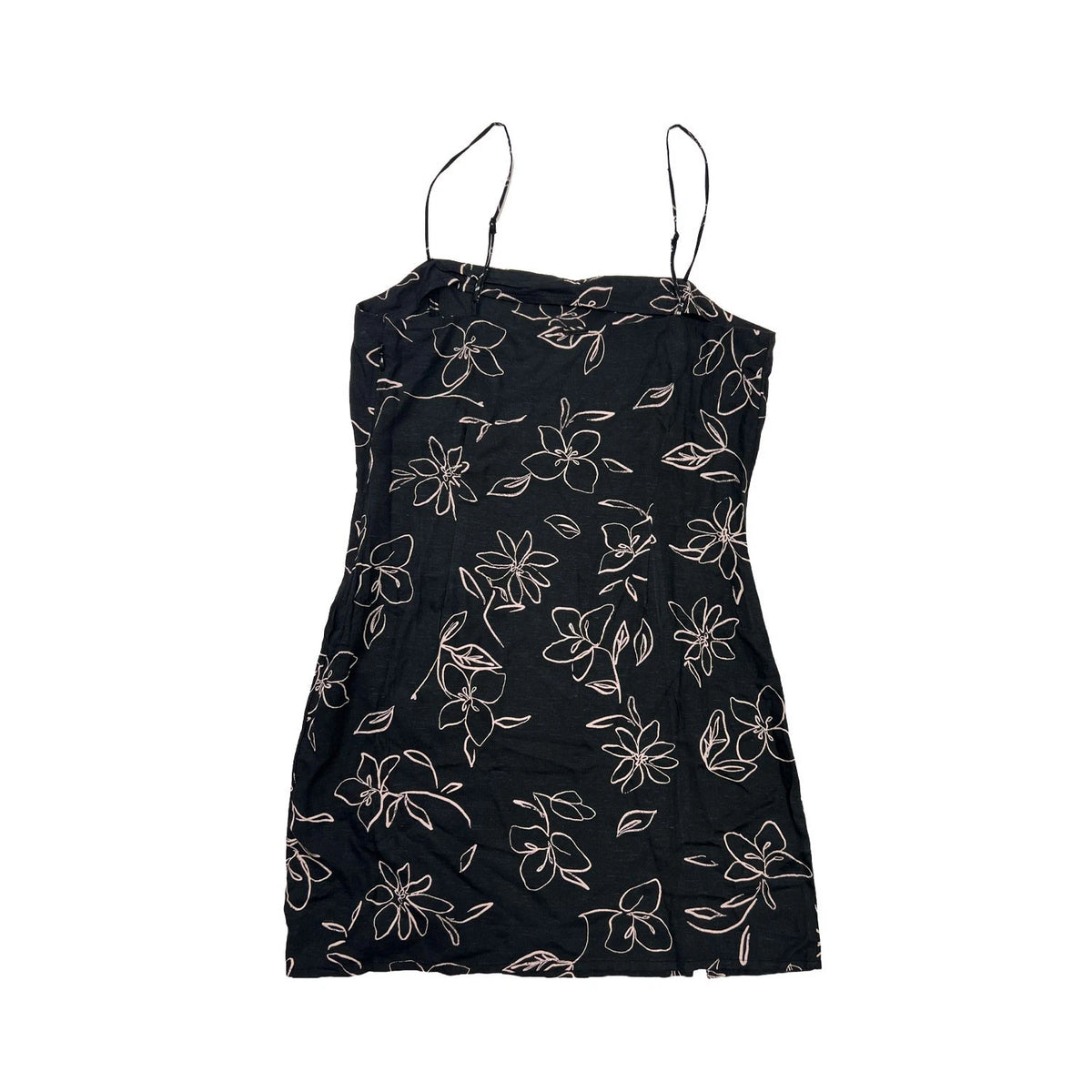 Volcom Women's Vintage Black Dress - Shore Shot Lightweight Soft (S01)