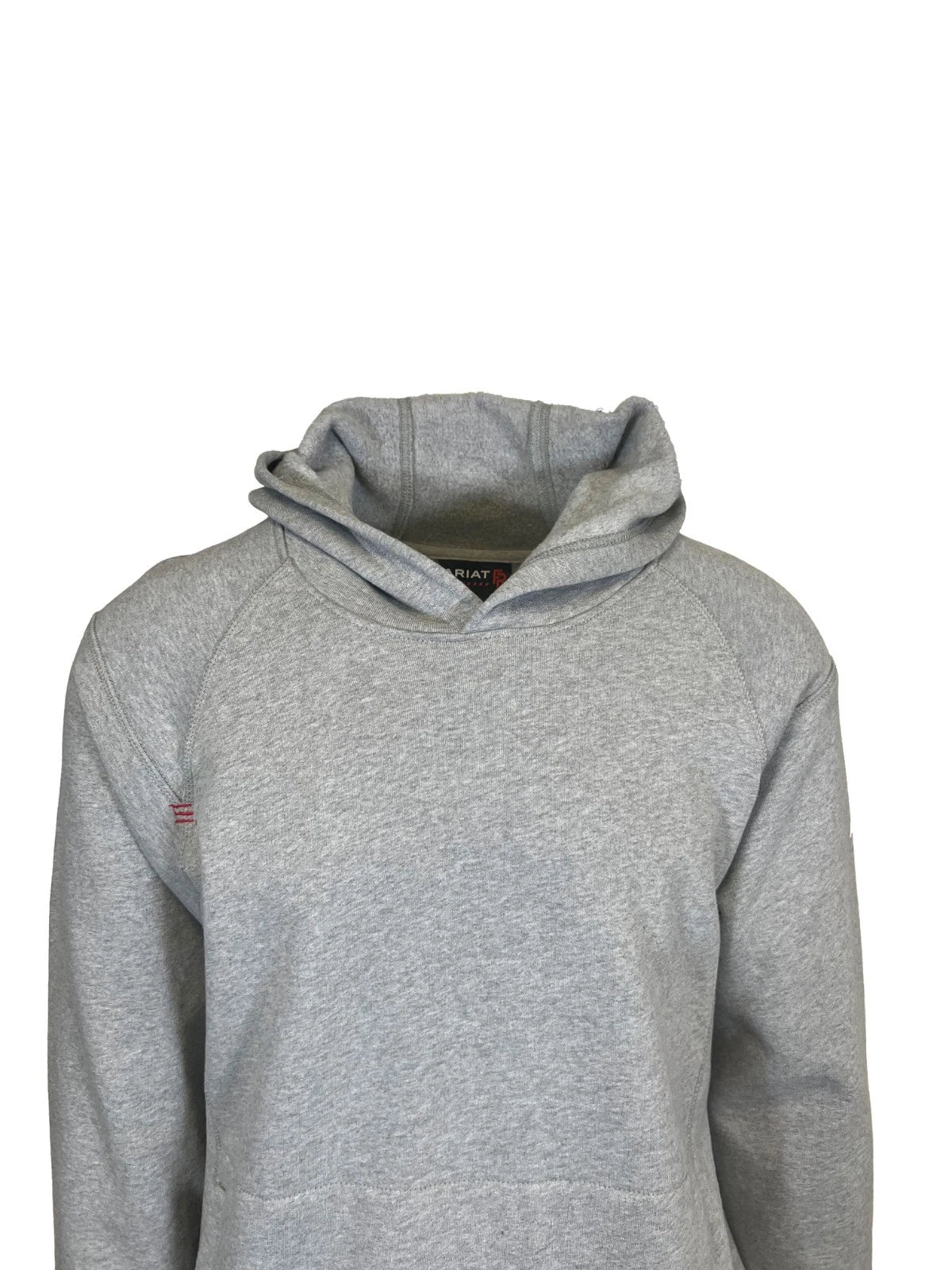Ariat FR Men's Silver Fox Heather Pullover Hoodie Long Sleeve (S71)