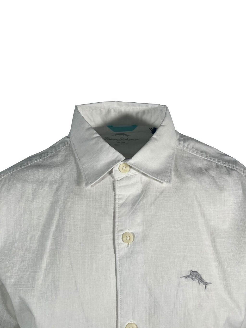 Tommy Bahama Men's White Shirt Button Up Short Sleeve (S07)