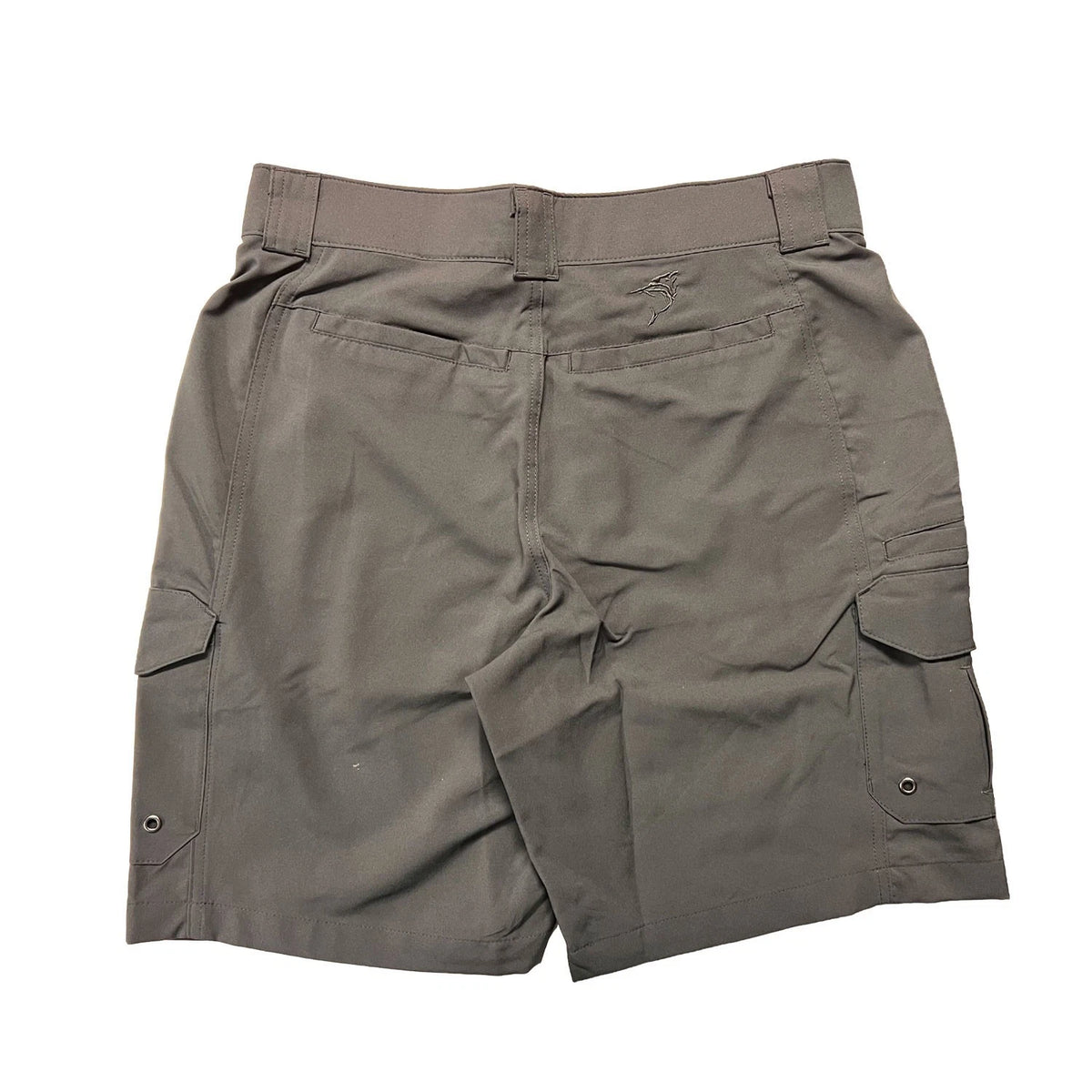 Bimini Bay Outfitters Men's Dark Grey Short Bluefin II Performance Cargo (S11)