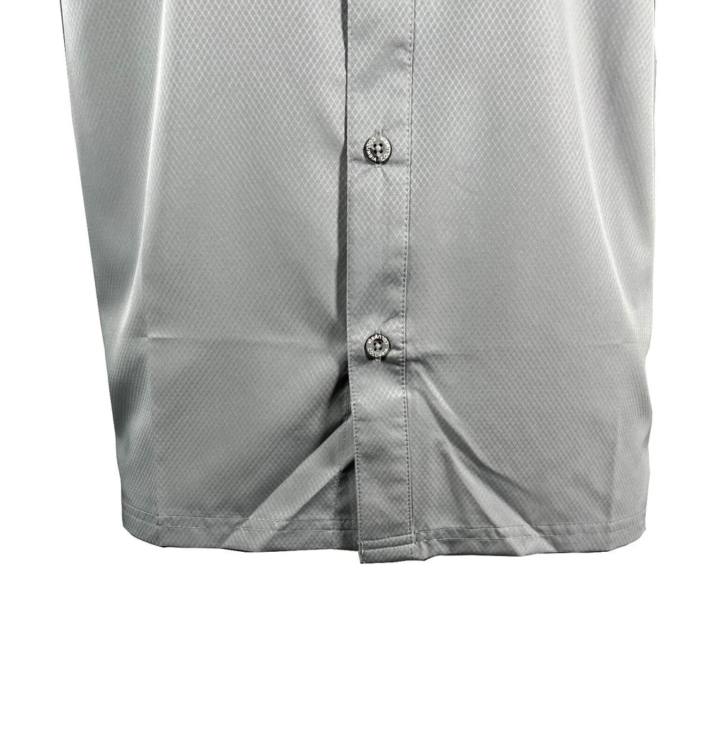 Columbia Men's Gray Shirt LSU Tigers PFG Slack Tide Omni-Shade Camp (334)