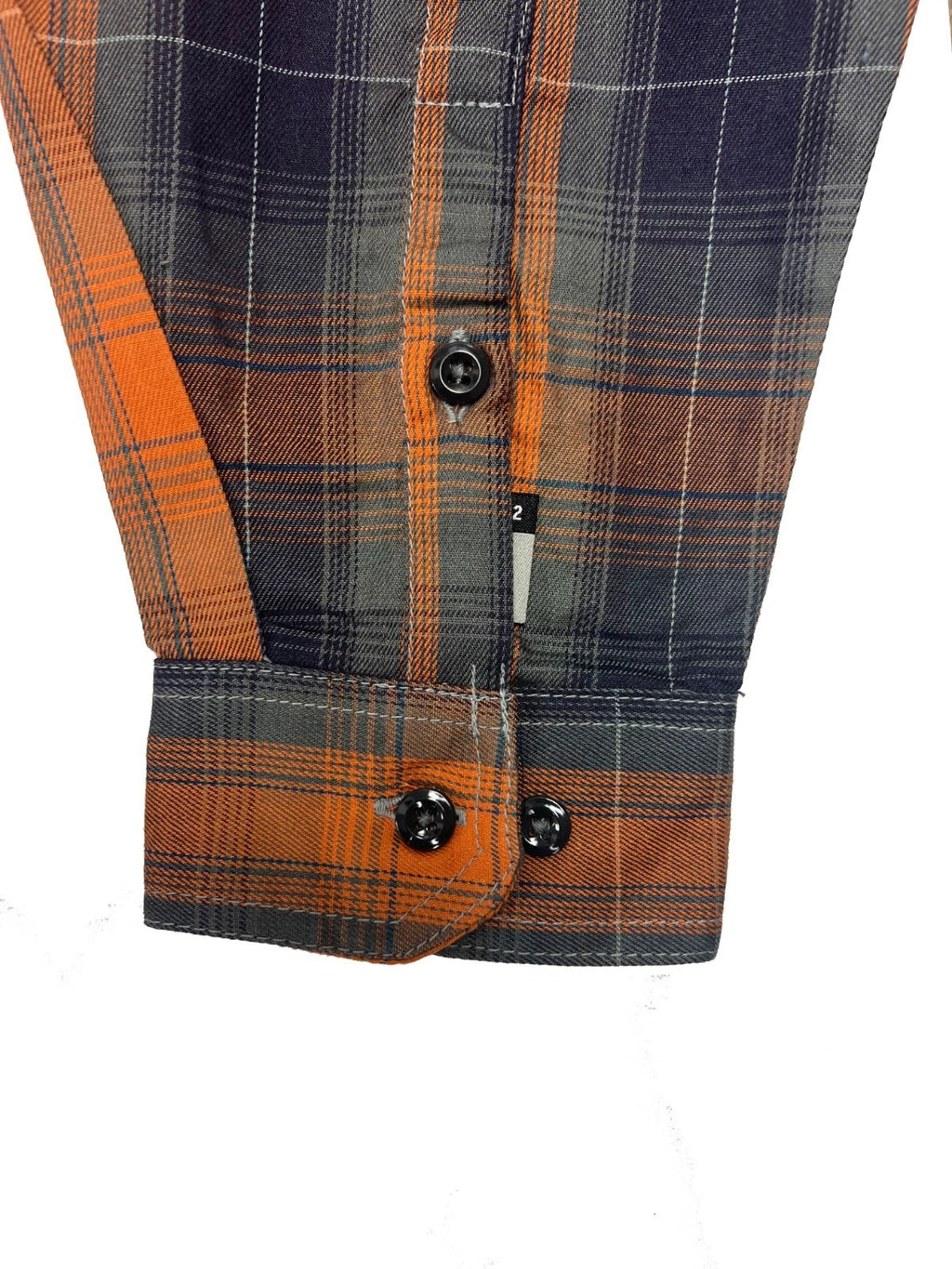 Carhartt FR Men's Orange Shirt Flex Loose Fit Midweight Twill Plaid L/S (S361)