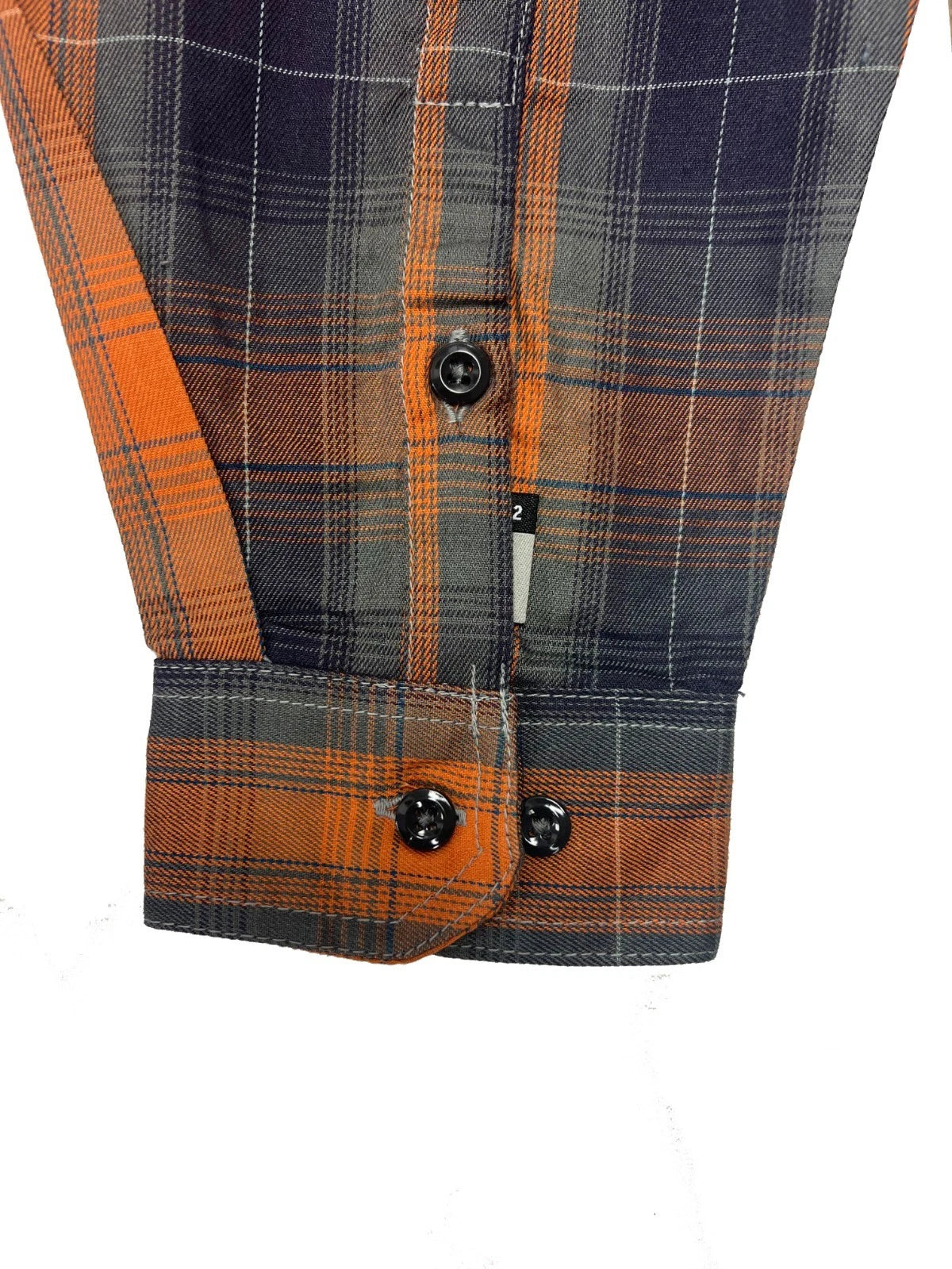 Carhartt FR Men's Orange Shirt Flex Loose Fit Midweight Twill Plaid L/S (S361)