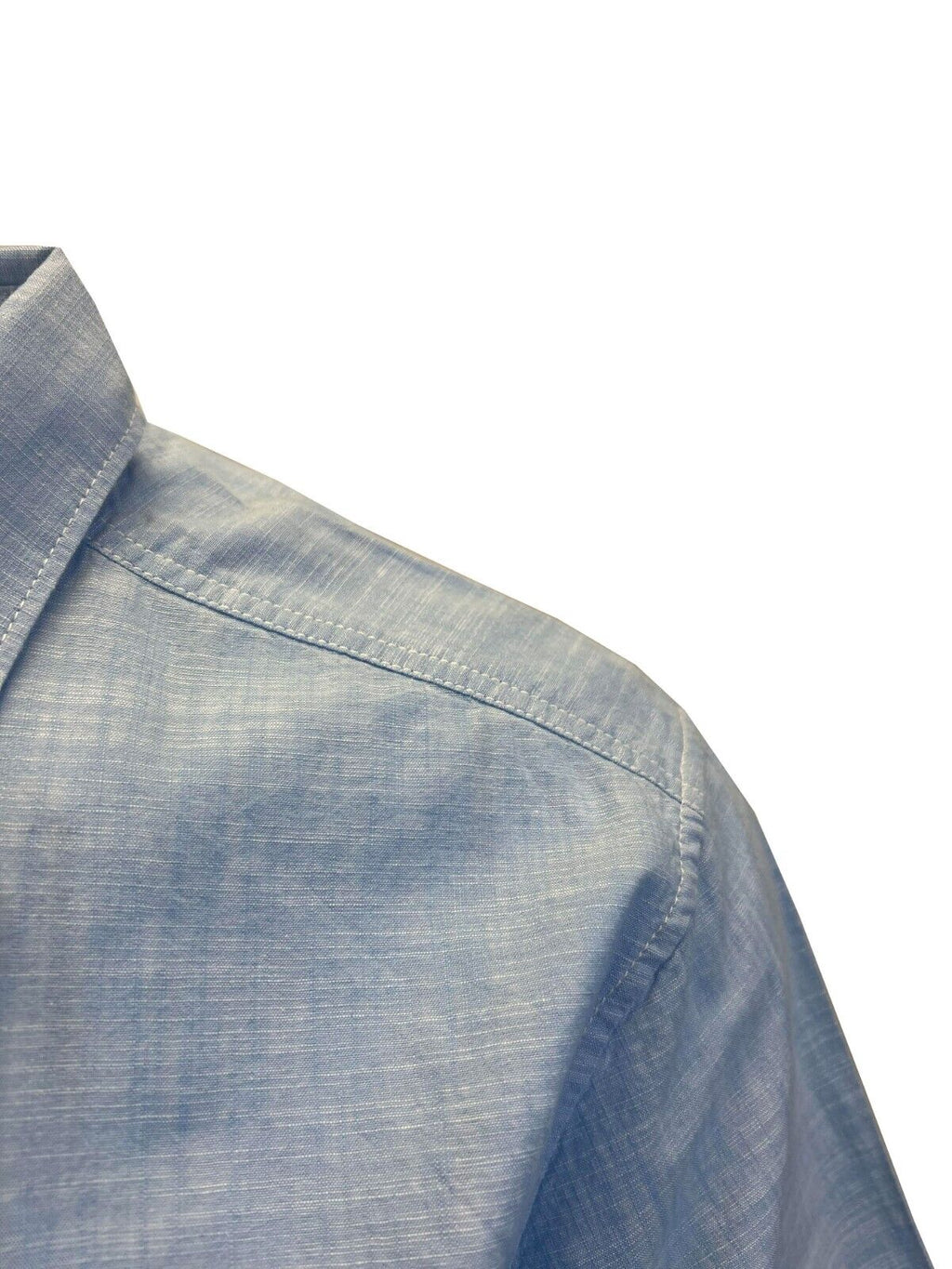 Tommy Bahama Men's Big Sky Blue Shirt Button Up Short Sleeve (S09)
