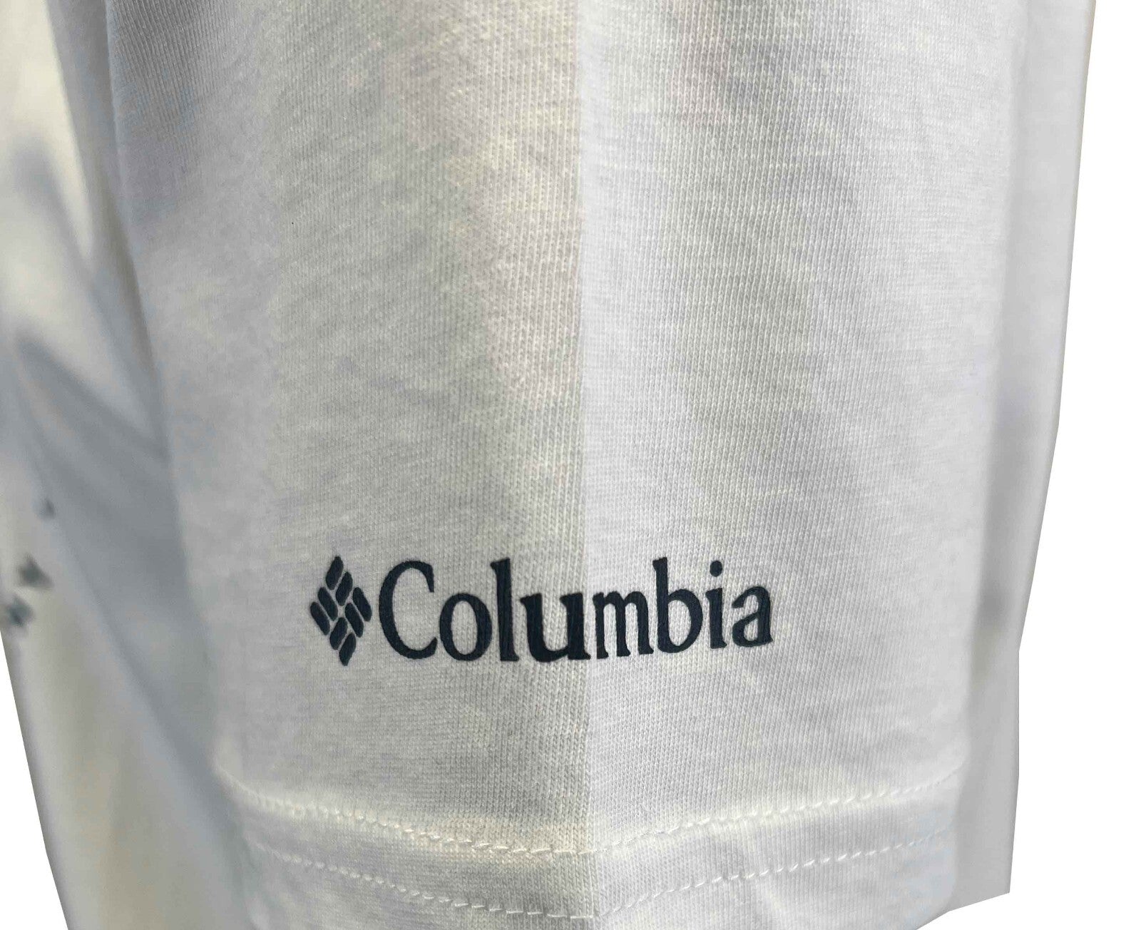 Columbia Men's White T-Shirt Path Lake II Graphic Circular Linescape S/S (S06)
