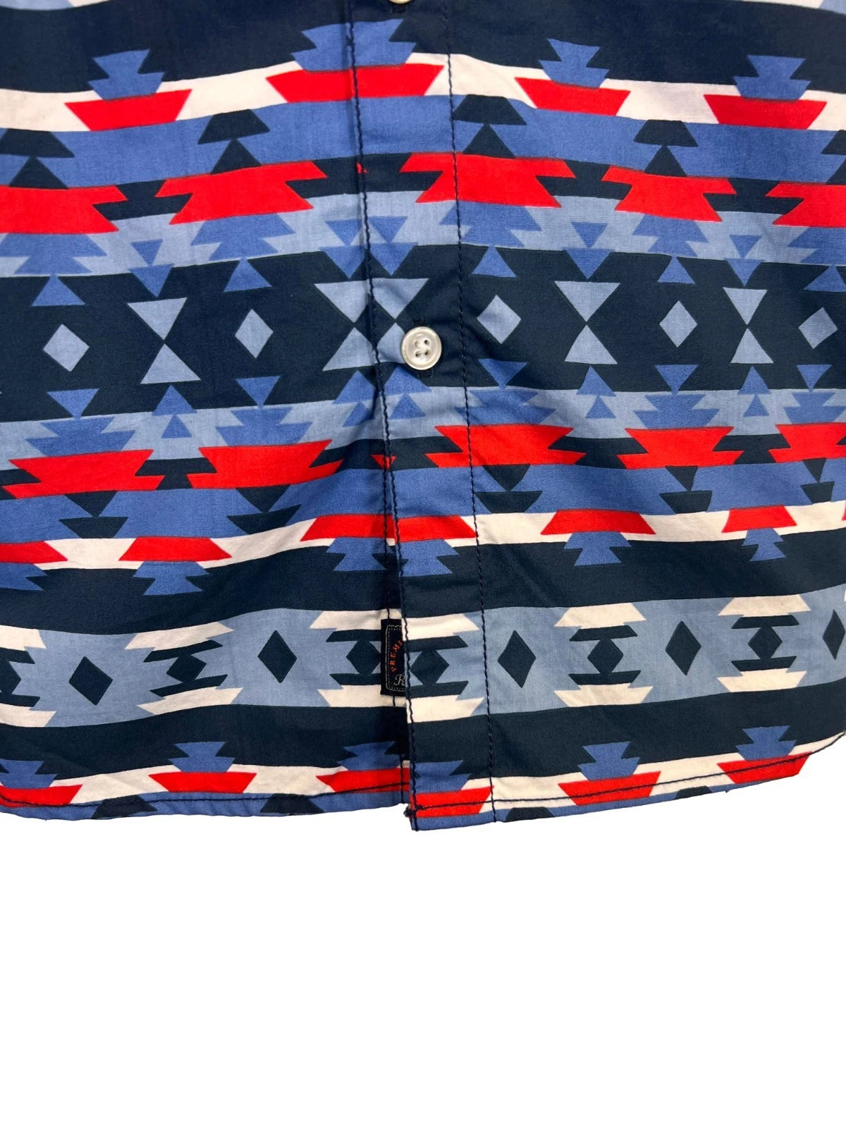 Rumors Men's Printed Shirt - Blue Aztec & Grey Arrow 2 Pack S/S (S03 + S07)