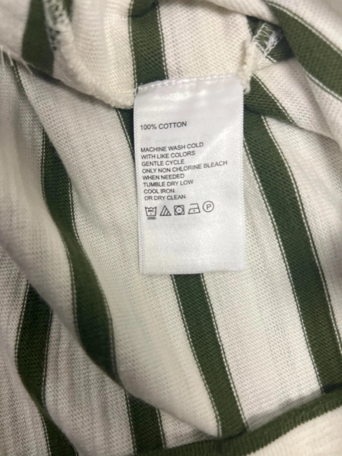 Tommy Bahama Women's White Top Bliss Stripe 3/4-Sleeve Coconut (S11)