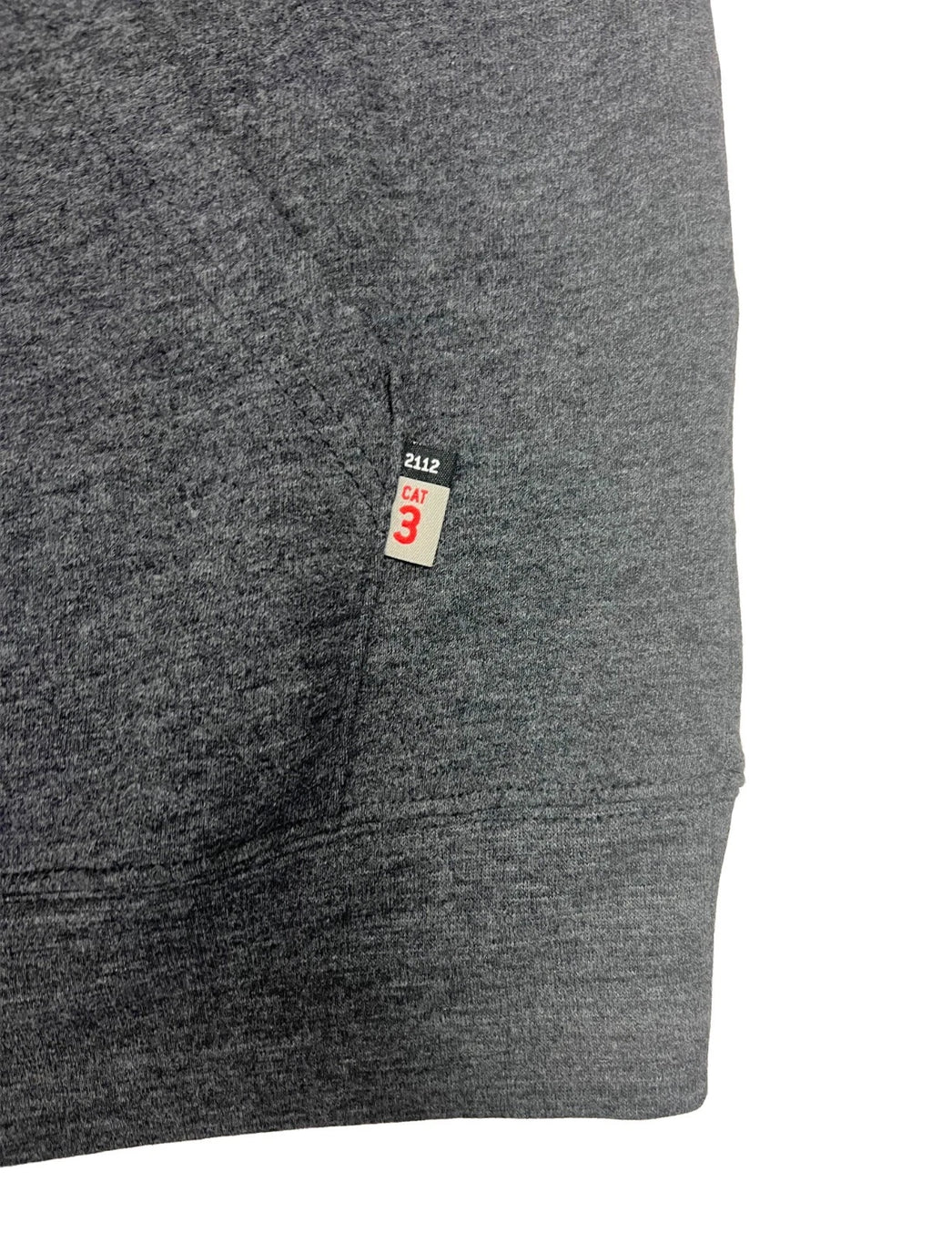 Carhart FR Men′s Granite Heather Sweatshirt Quarter Zip Mock Neck (S52)