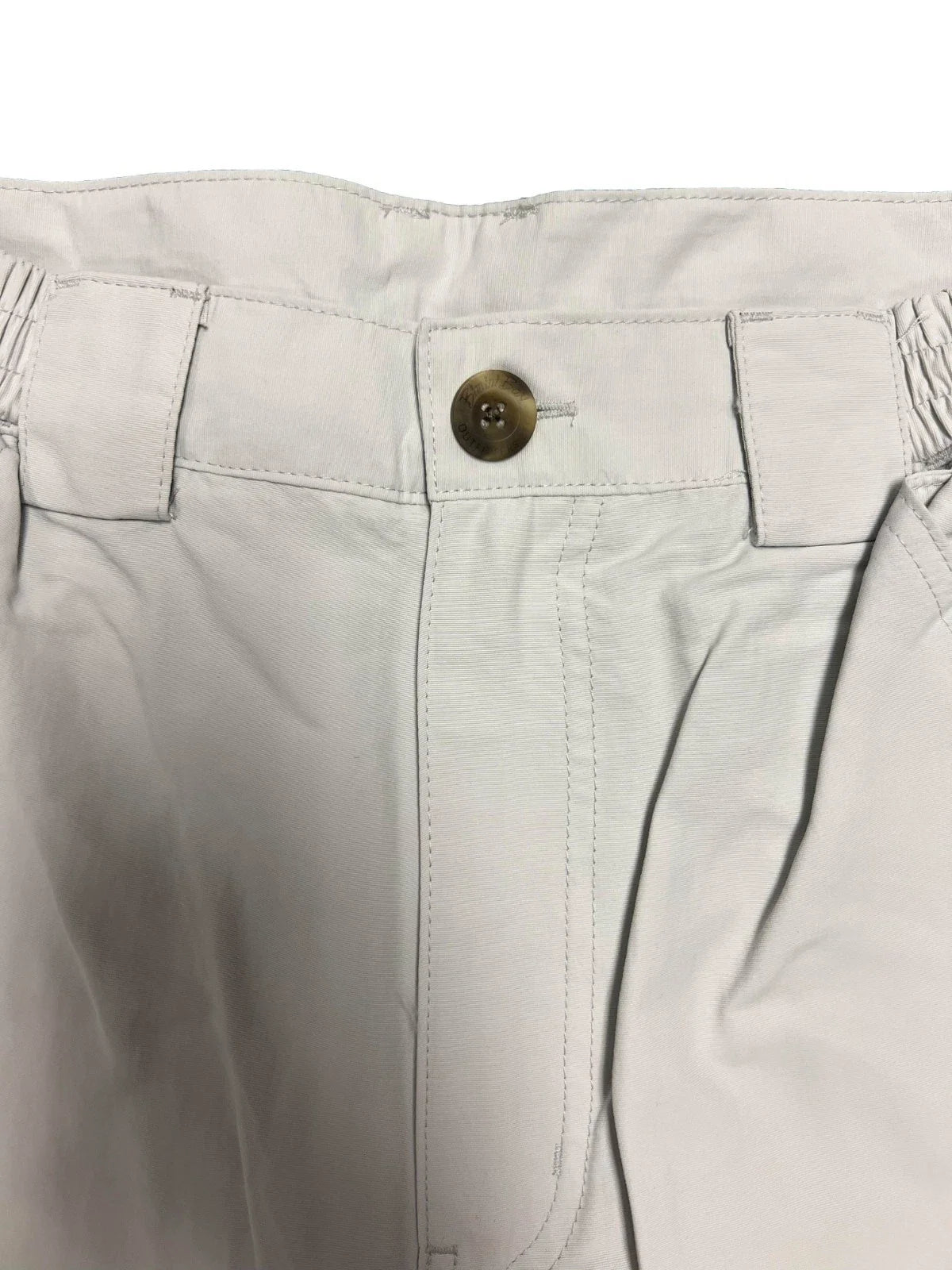 Bimini Bay Outfitters Men's Glacier White Short Boca Grande II Fishing (S02)