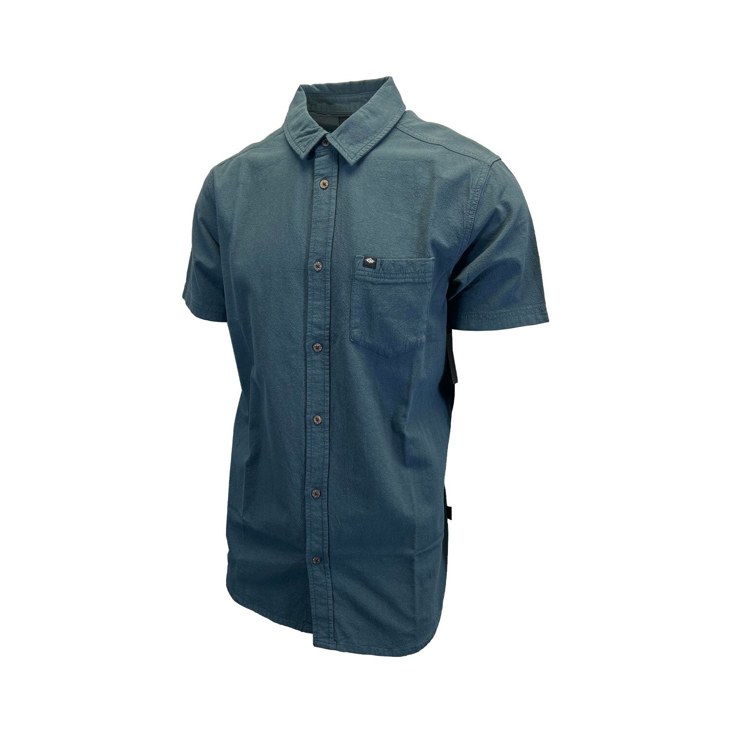 Rip Curl Men's Black & Pine Night Shirt Classic Surf Washed S/S (S15 - S16)
