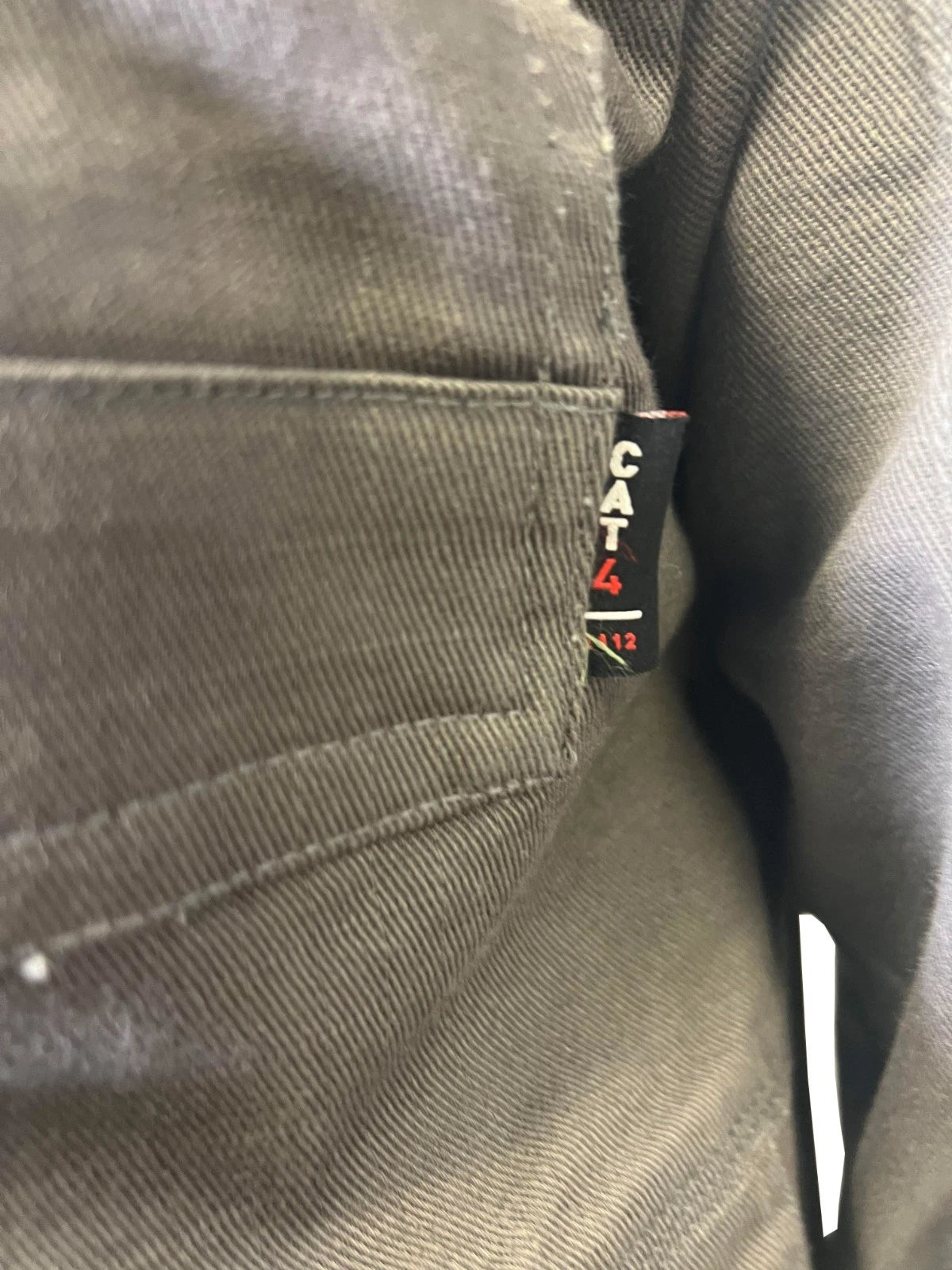Ariat FR Men's Dark Grey Canvas Stretch Jacket Long Sleeve (S63)
