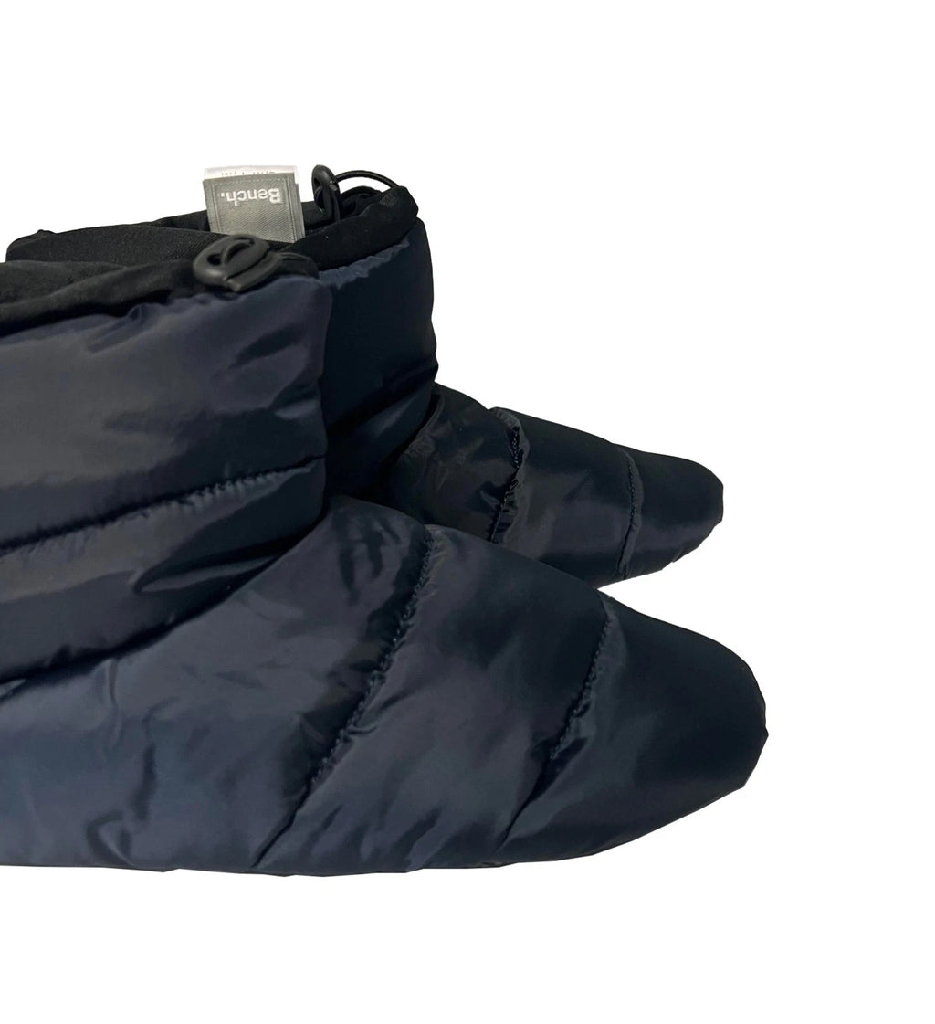 Bench Men's Navy Peacoat Puffer Slippers Indoor FiberFill (S04)
