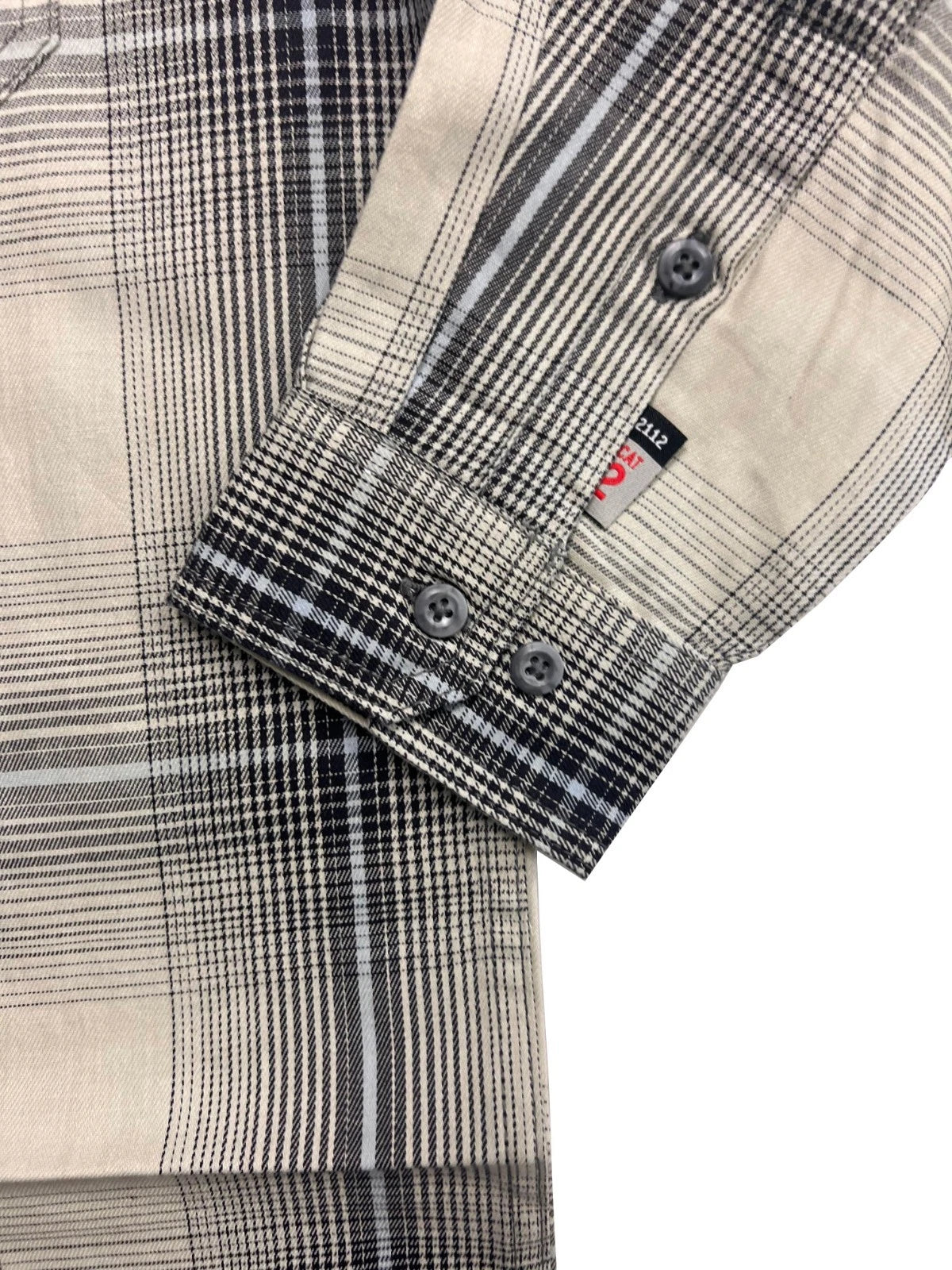 Carhartt FR Men's Light Grey Plaid Shirt -Rugged Flex Work Wear L/S CAT 2 (S372)