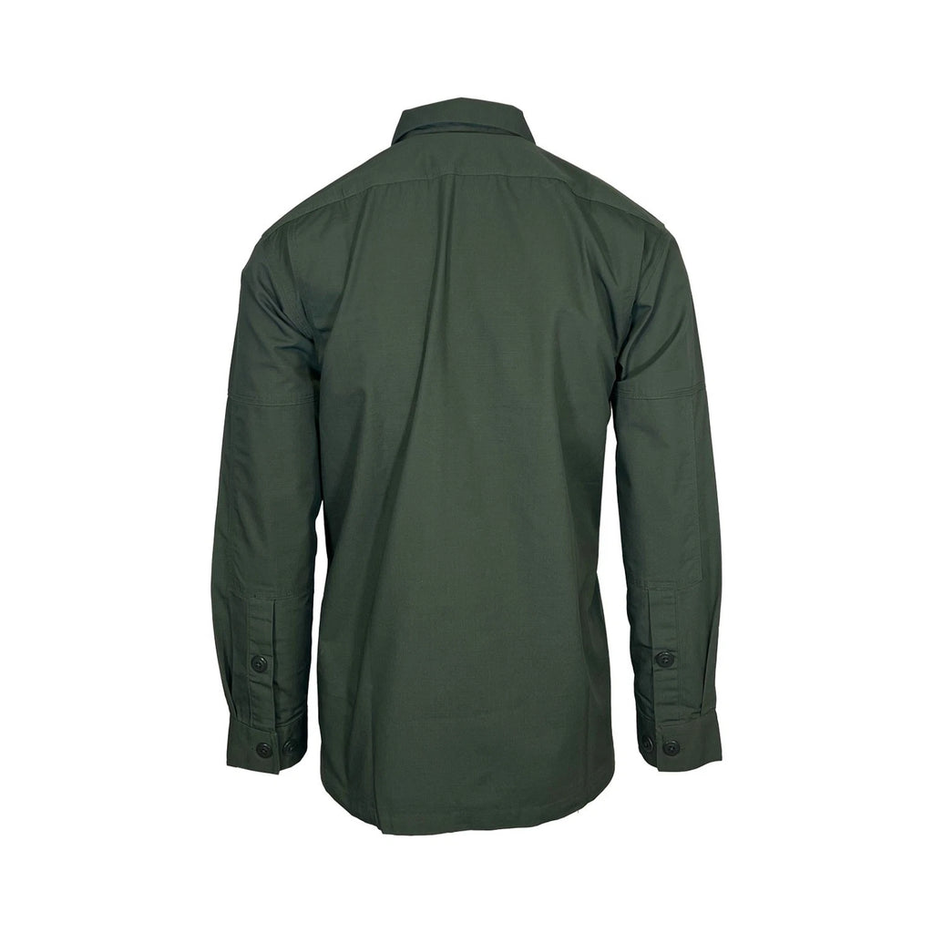 5.11 Tactical Men's Green Shirt Flexlite Pro Long Sleeve (S04)