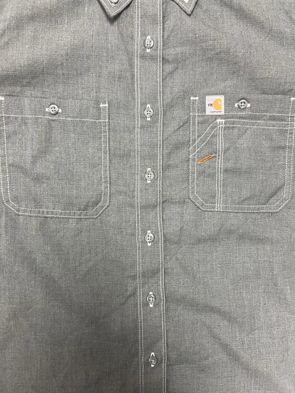 Carhartt FR Women's Grey Shirt Flame Resistant Long Sleeve Lightweight (S02)