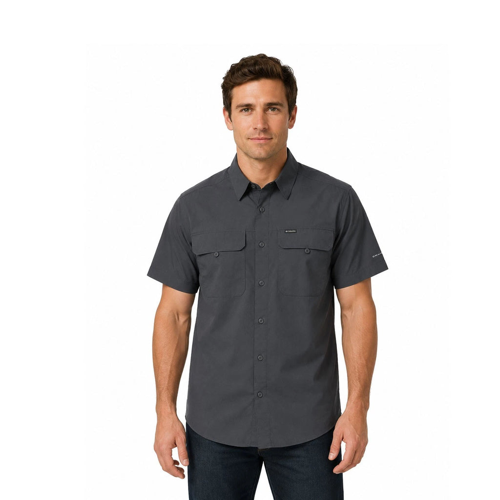 Columbia Men's Shark Shirt Yoncalla FS Short Sleeve (011)