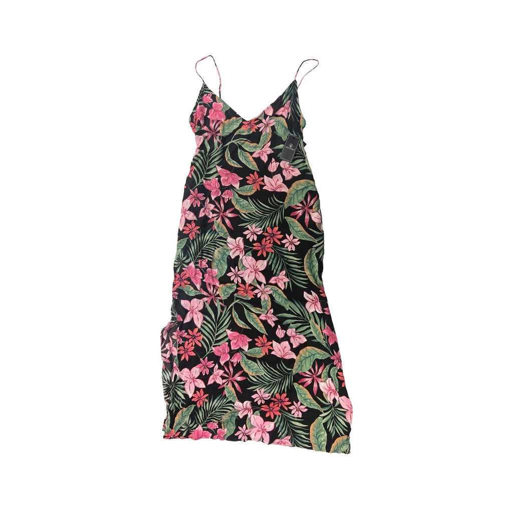 Volcom Women's Multi Color Dress - Boss Beach Lightweight Soft (S02)