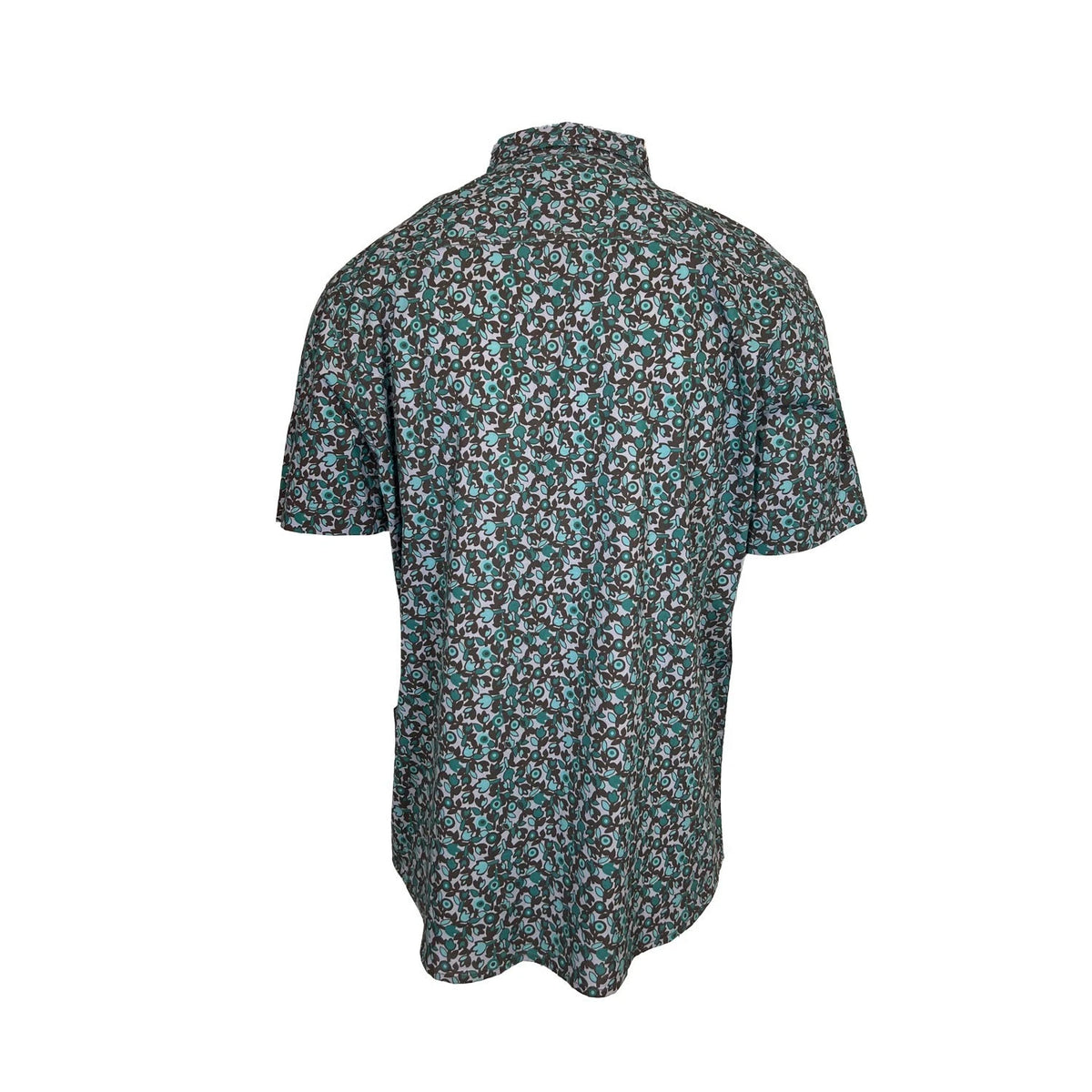 Rumors Men's Printed Shirt - Green Leaf & Teal Leaf 2 Pack S/S (S06 + S09)