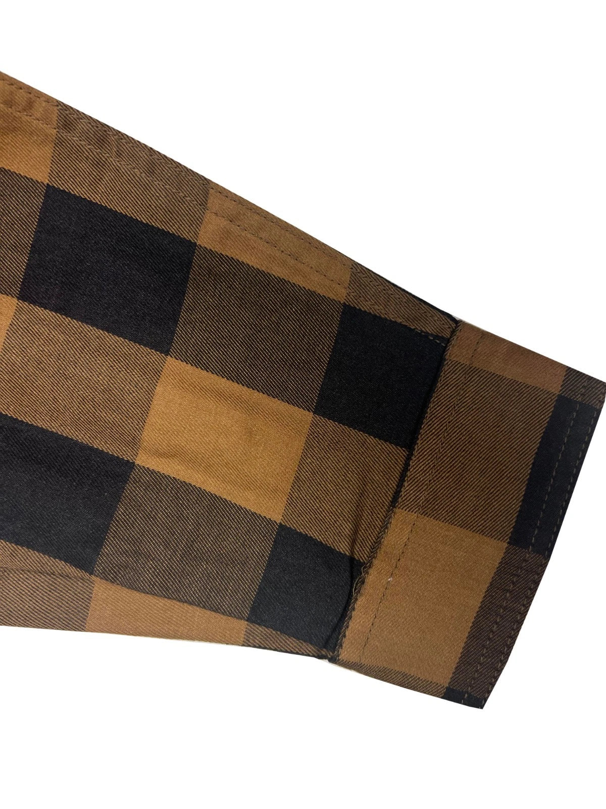 Carhartt FR Men's Brown Force Rugged Flex Original Fit Twill Plaid L/S (S364)