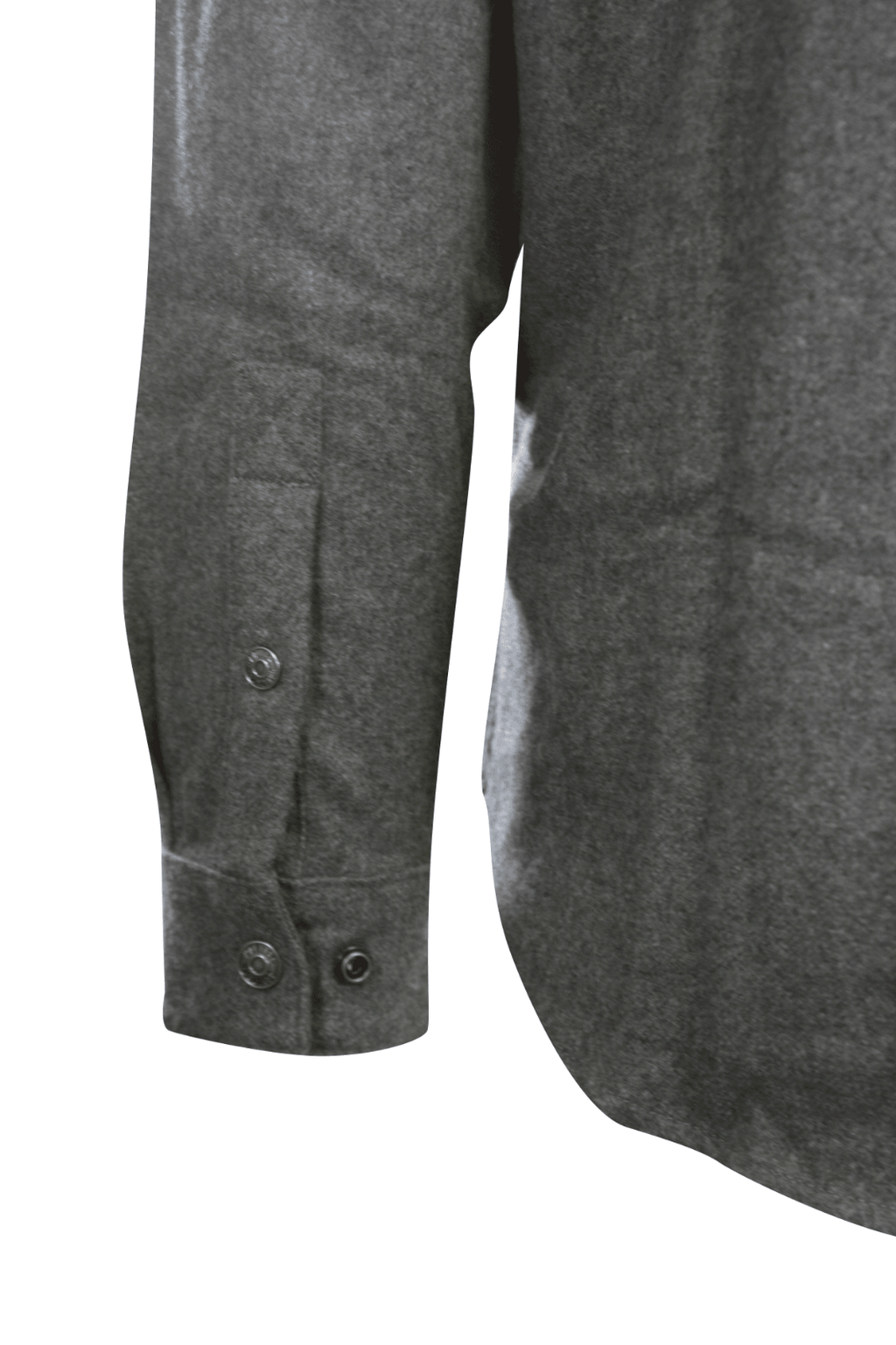 HD Branded Men's Shirt Dark Grey Shadow Long Sleeve Woven (S60)