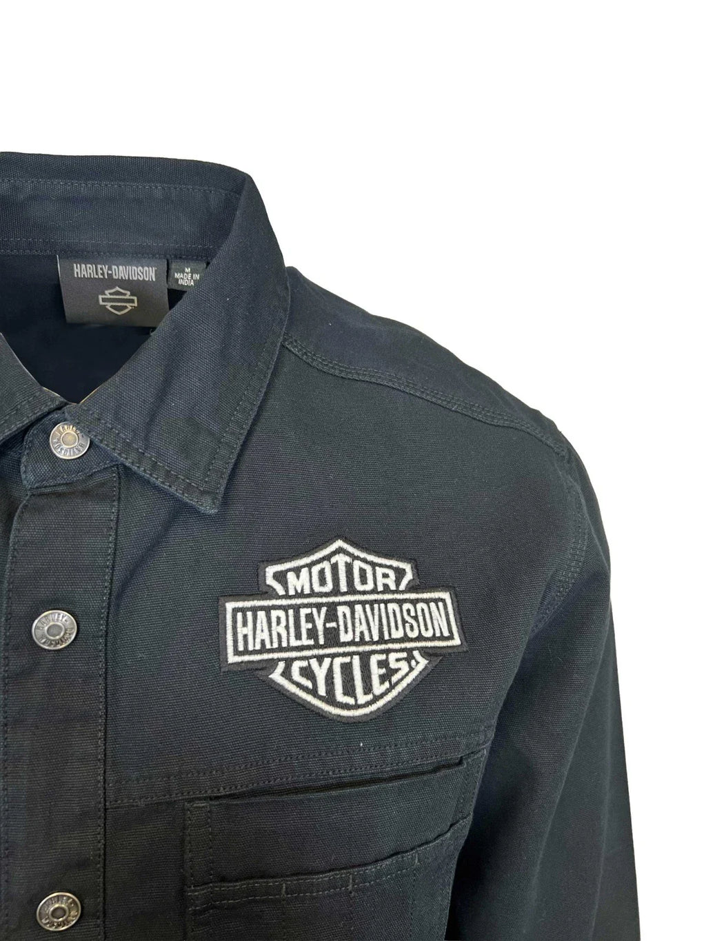 HD Branded  Men’s Black Shirt Spirit of Freedom Long Sleeve (355)