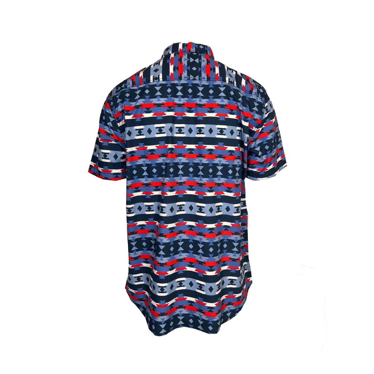Rumors Men's Printed Shirt - Blue Aztec & Grey Arrow 2 Pack S/S (S03 + S07)