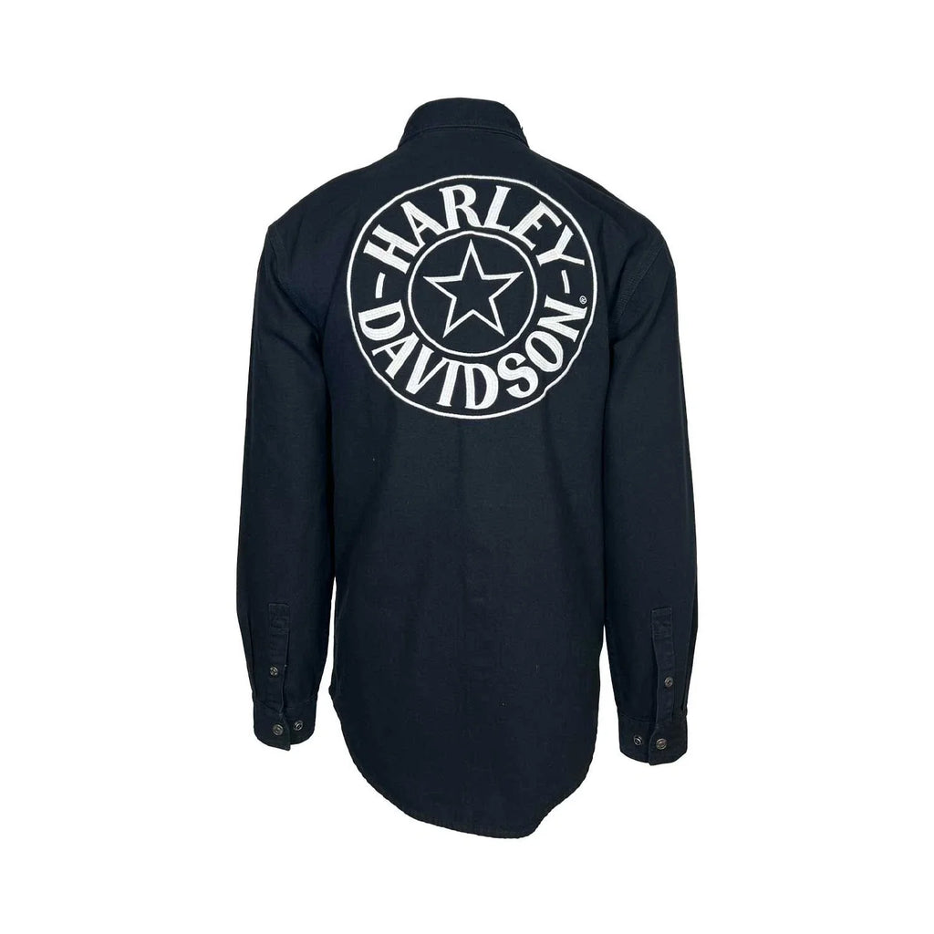 HD Branded  Men’s Black Shirt Spirit of Freedom Long Sleeve (355)