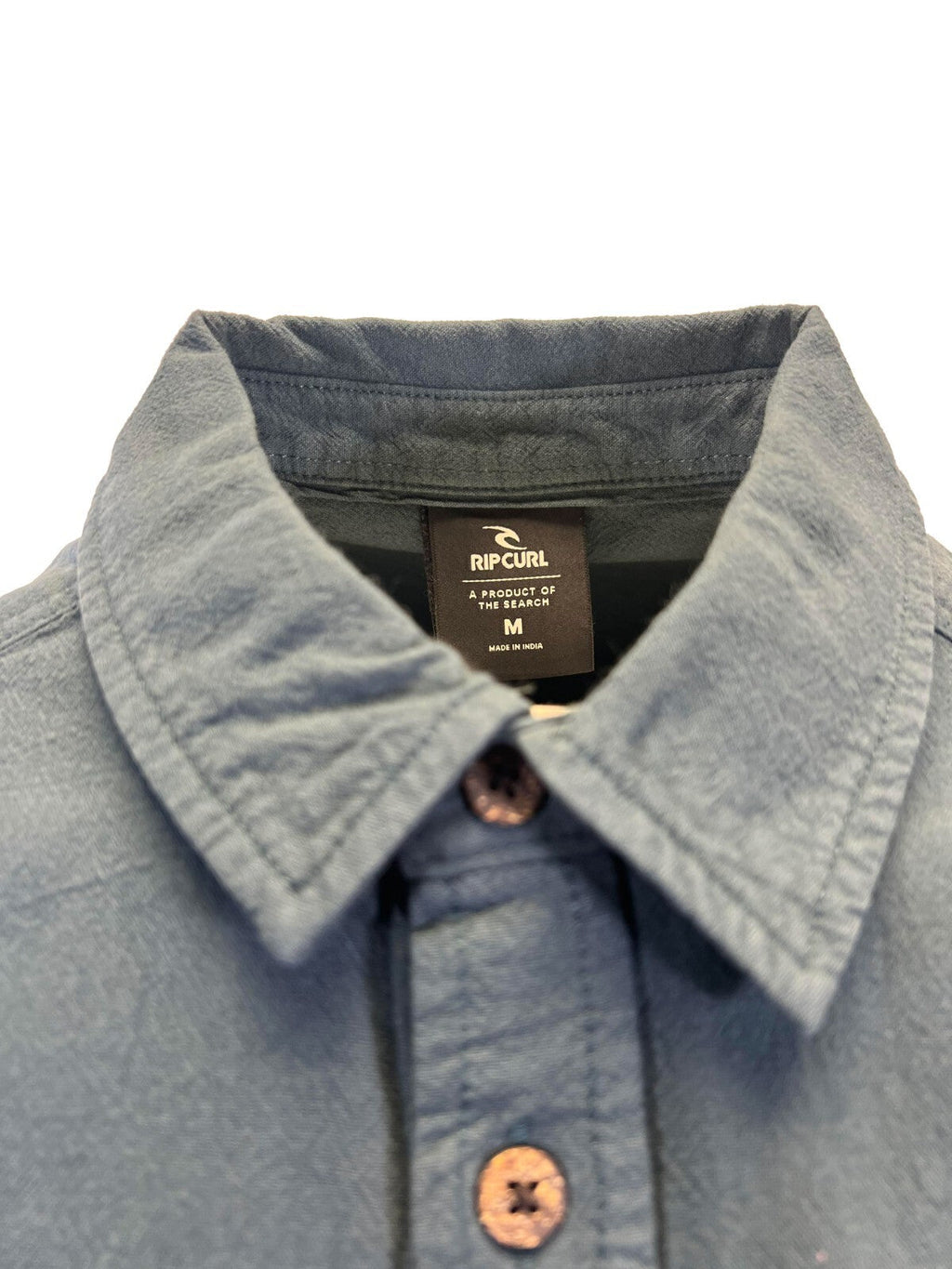 Rip Curl Men's Black & Pine Night Shirt Classic Surf Washed S/S (S15 - S16)