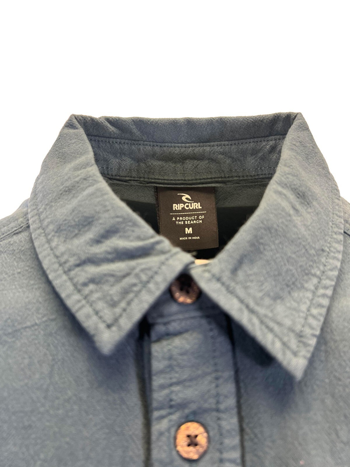 Rip Curl Men's Black & Pine Night Shirt Classic Surf Washed S/S (S15 - S16)