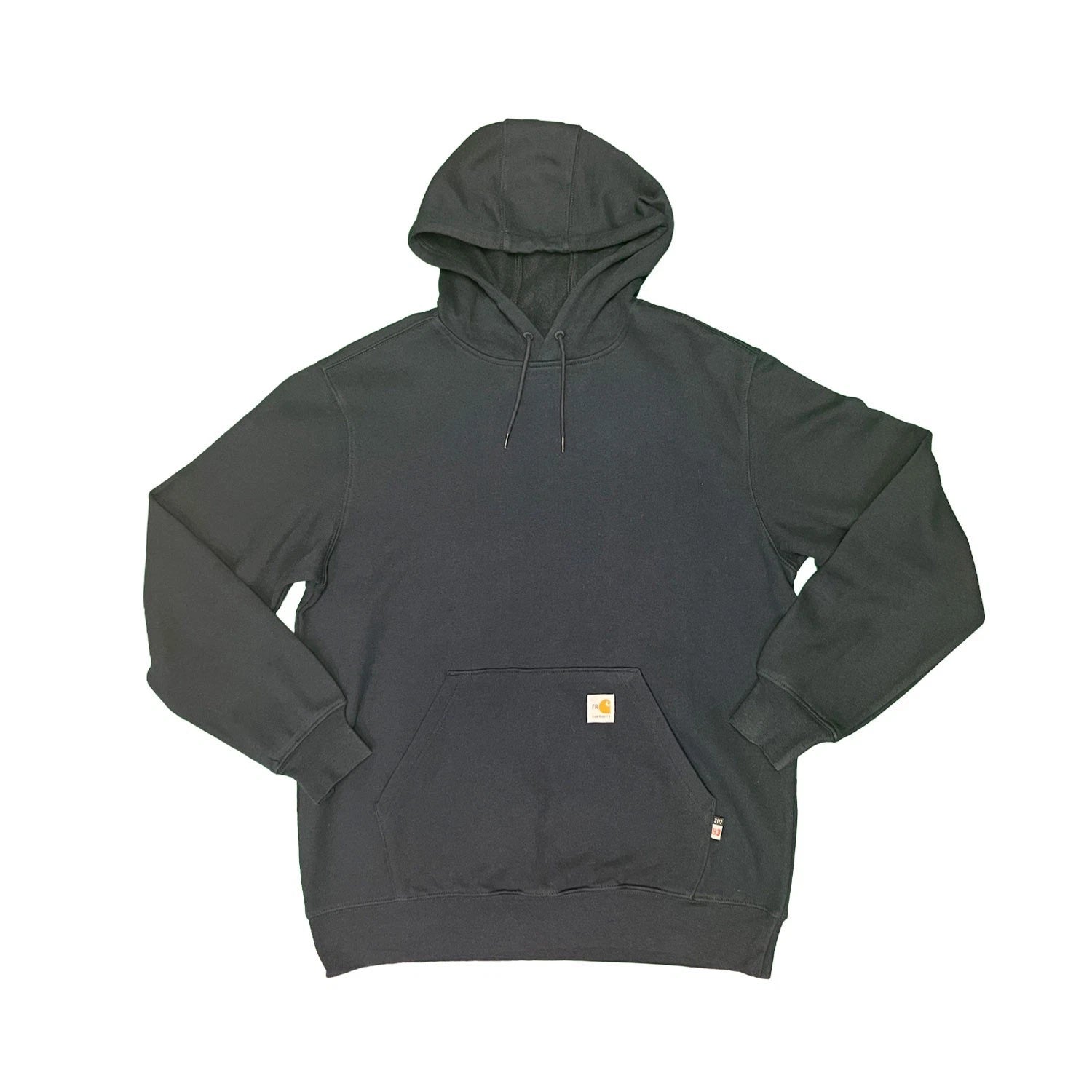Carhartt FR Men's Navy Sweatshirt Midweight Hooded Pullover (S44)