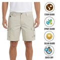Bimini Bay Outfitters Men's Cement Short Boca Grande II Fishing (S04)