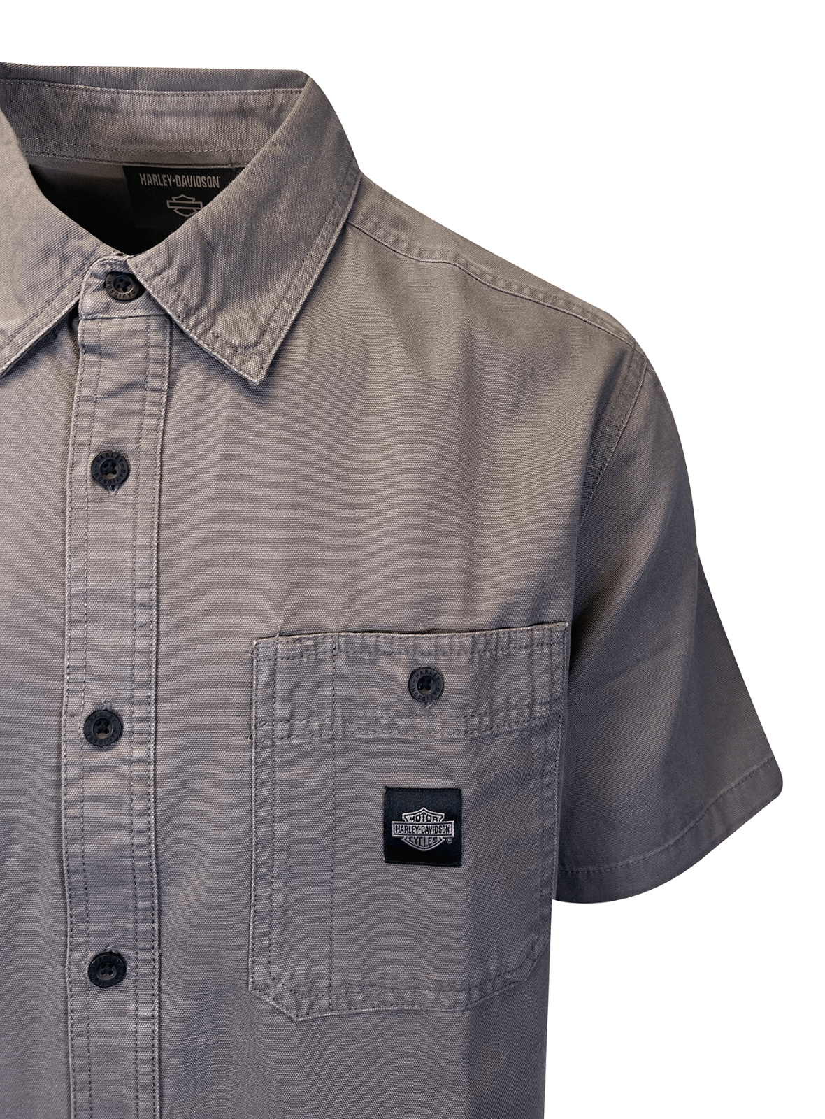 HD Branded Men's Blackened Pearl Shirt Forever Canvas S/S (S66)