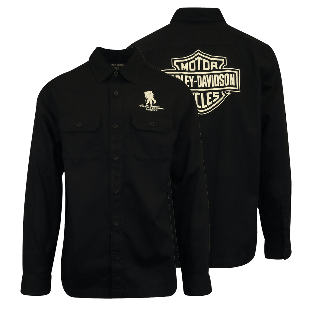 HD Branded Men's Shirt Wounded Warrior Project L/S (156)