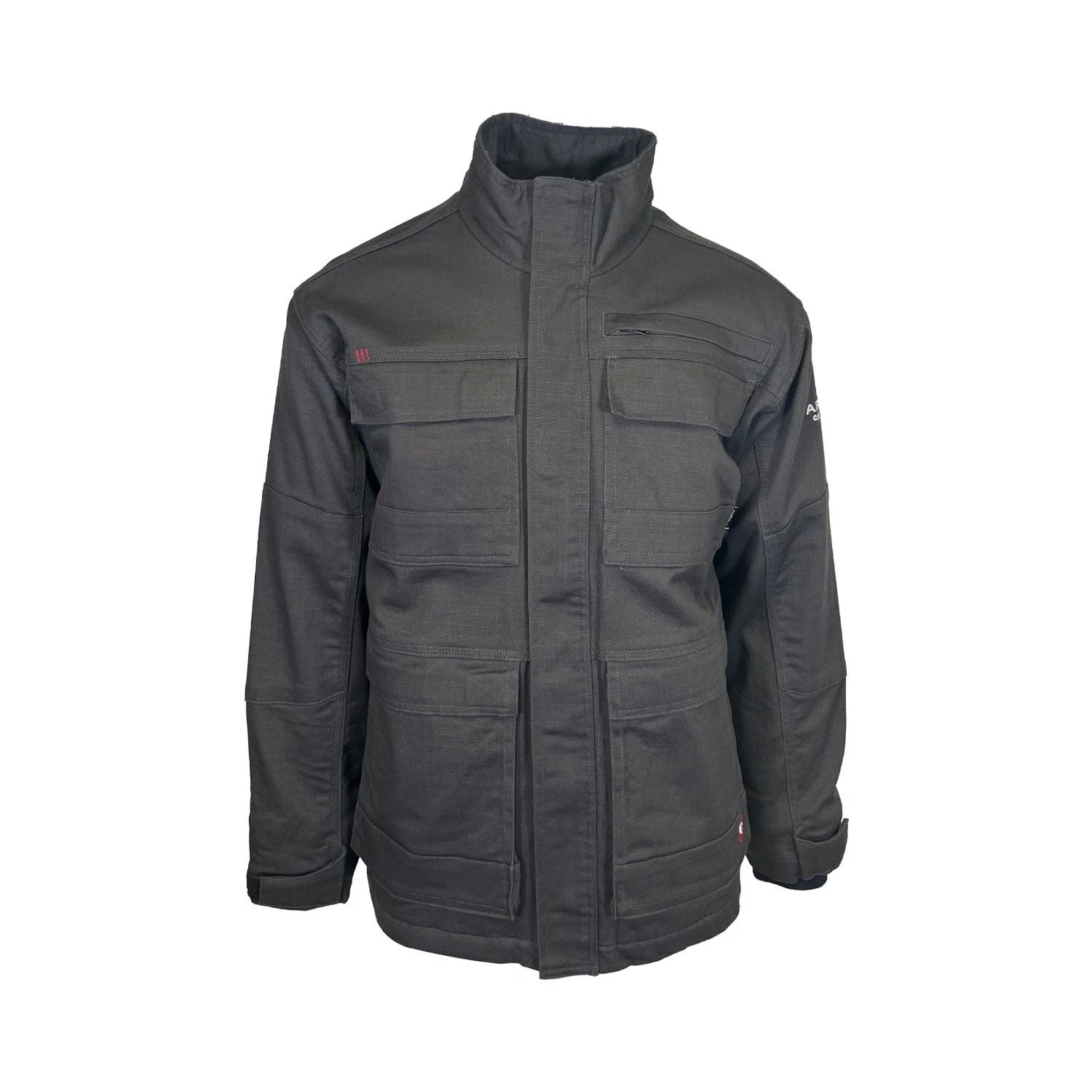 Ariat FR Men's Dark Grey Canvas Stretch Jacket Long Sleeve (S63)