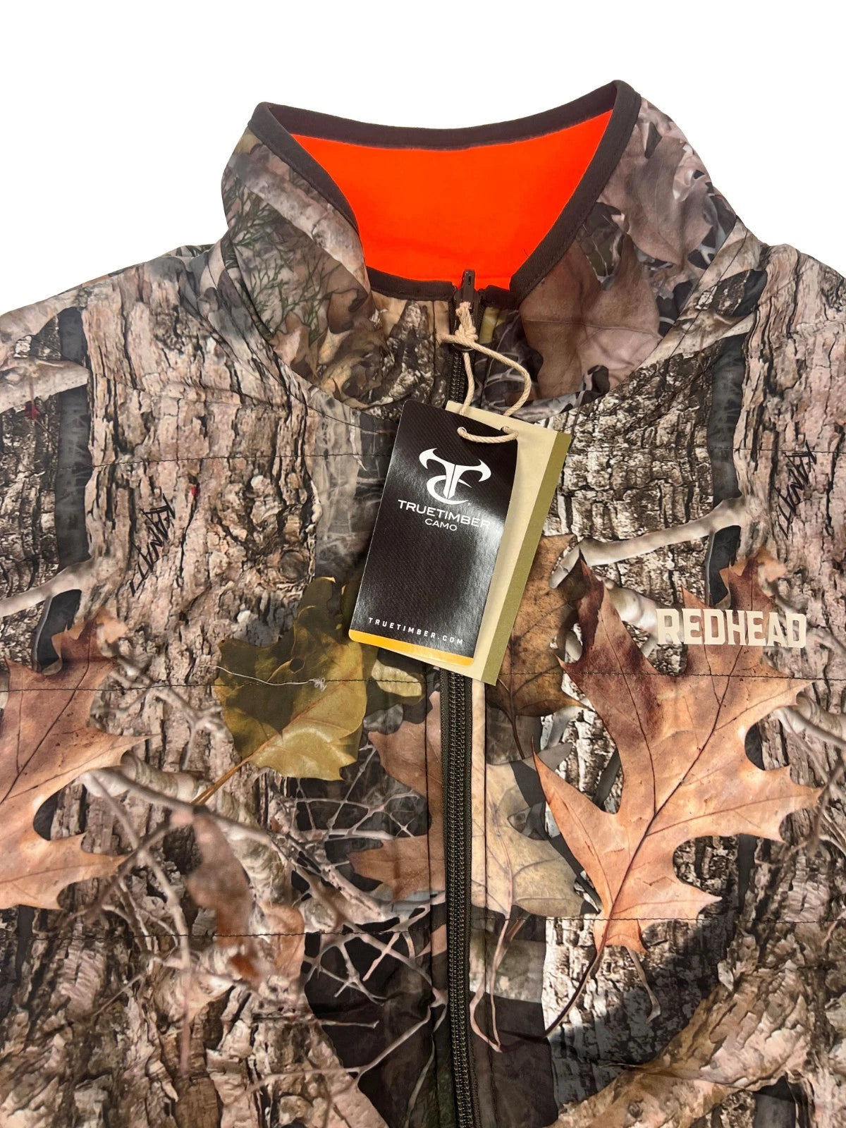 RedHead Men's Blaze Vest - TrueTimber Kanati Camo Reversible Sleeveless (S01)