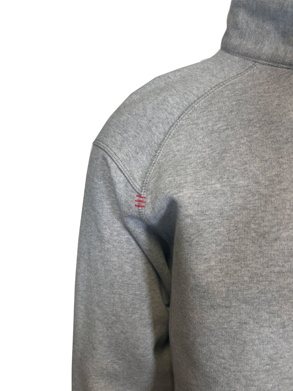 Ariat FR Men's Silver Fox Heather Hoodie 1/4 Zip Pullover Sweatshirt (S68)