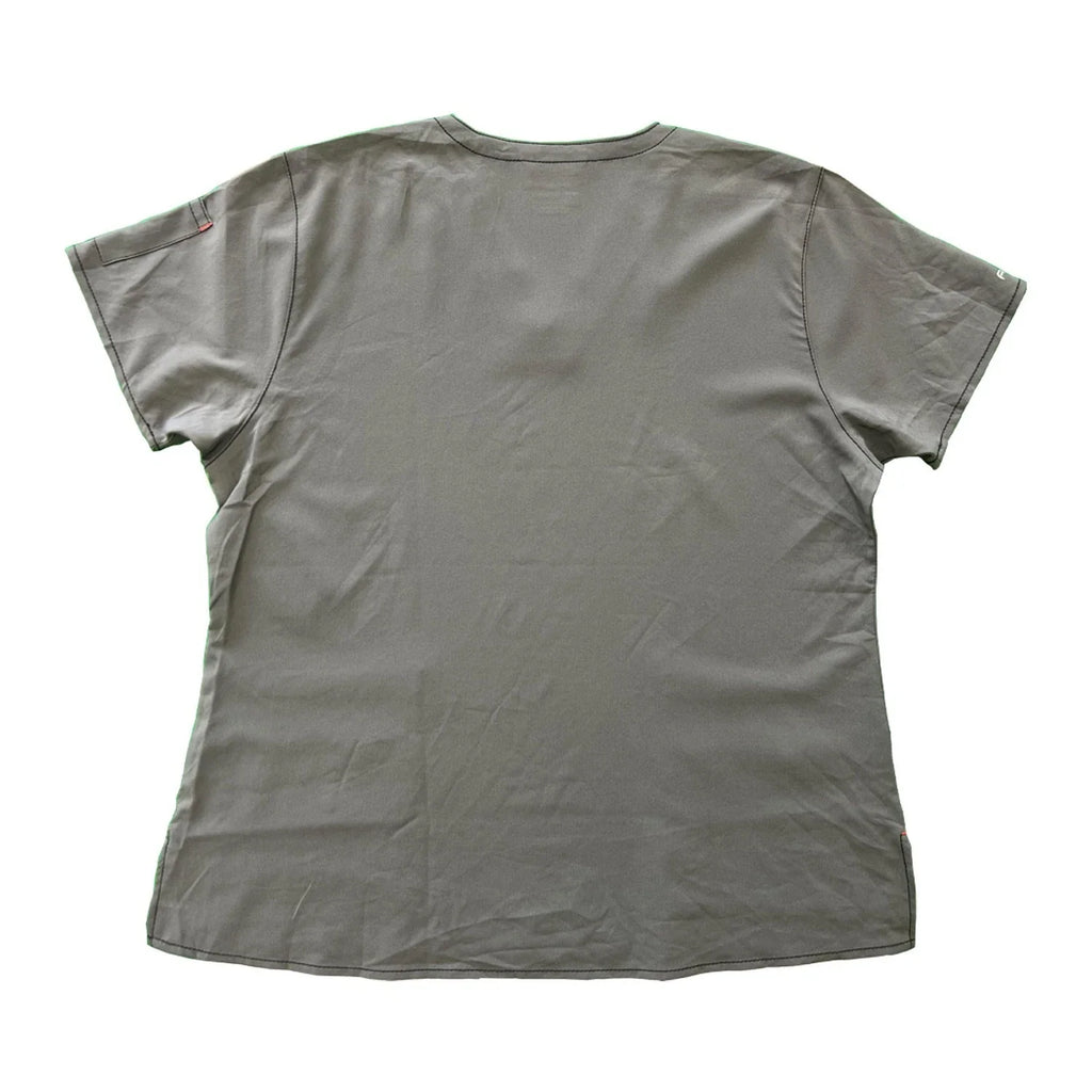 Carhartt Women's Scrub Force Pocket Rugged Flex V-Neck Solid Top D Ring (M03)