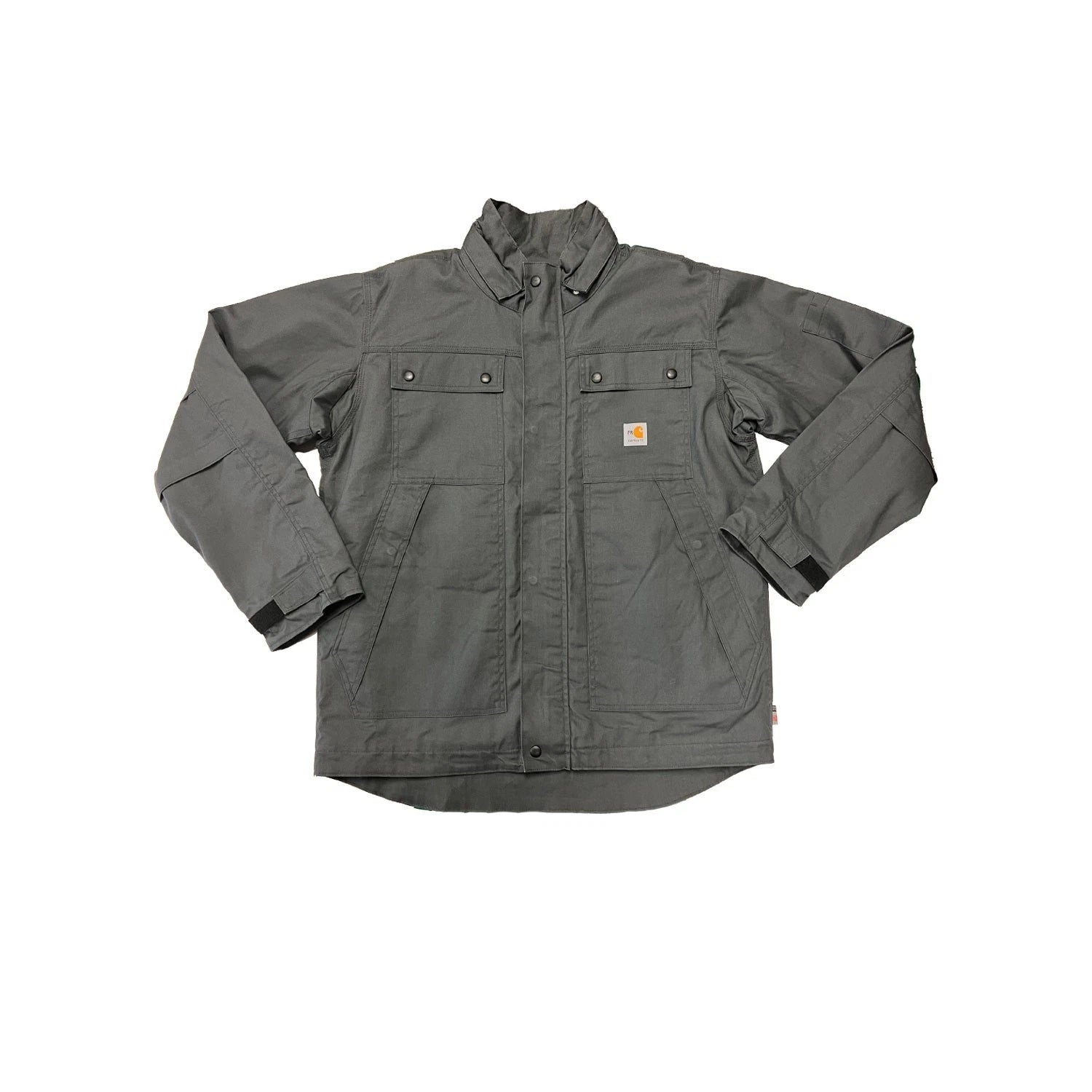 Carhartt FR Men's Grey Coat Flame Resistant Full Swing Quick Duck Jacket (S56)