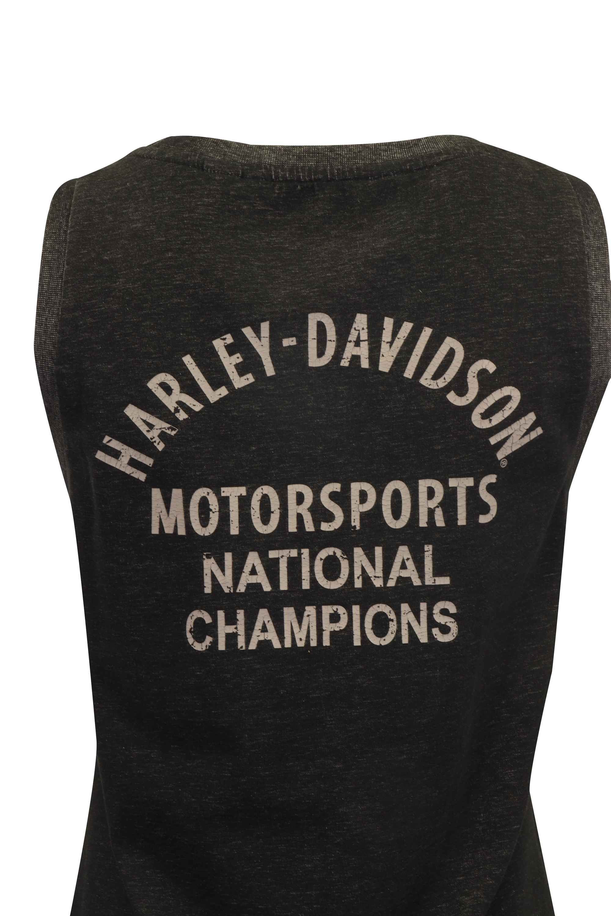 HD Branded Women's Tank Top Heather Charcoal 1903 Flags National Champions (SC-G5)