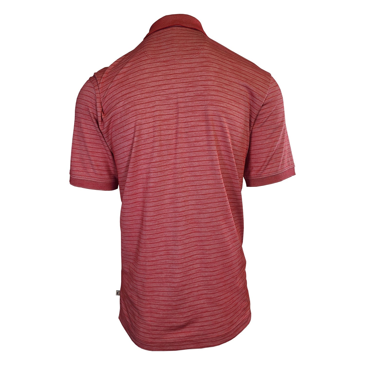 Tommy Bahama Men's DK Havana Pink Striped Performance Polo T-Shirt S/S (S07)