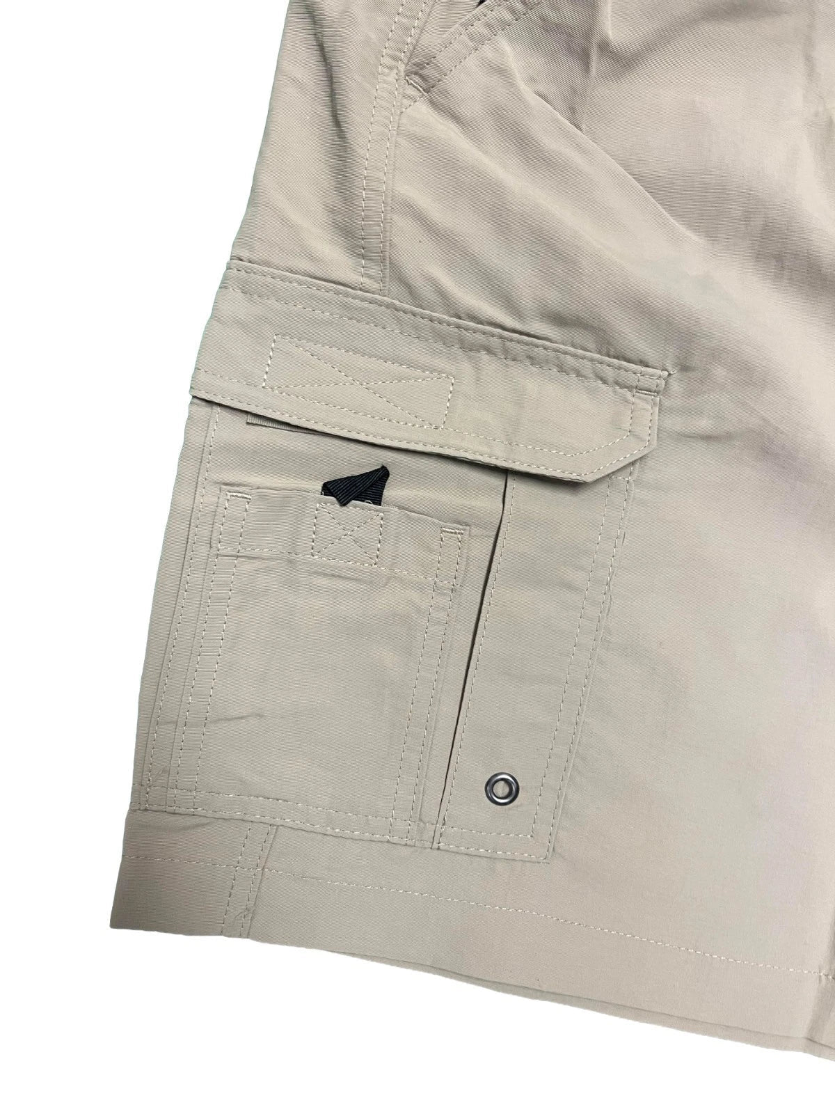 Bimini Bay Outfitters Men's Khaki Short Boca Grande II Fishing (S05)