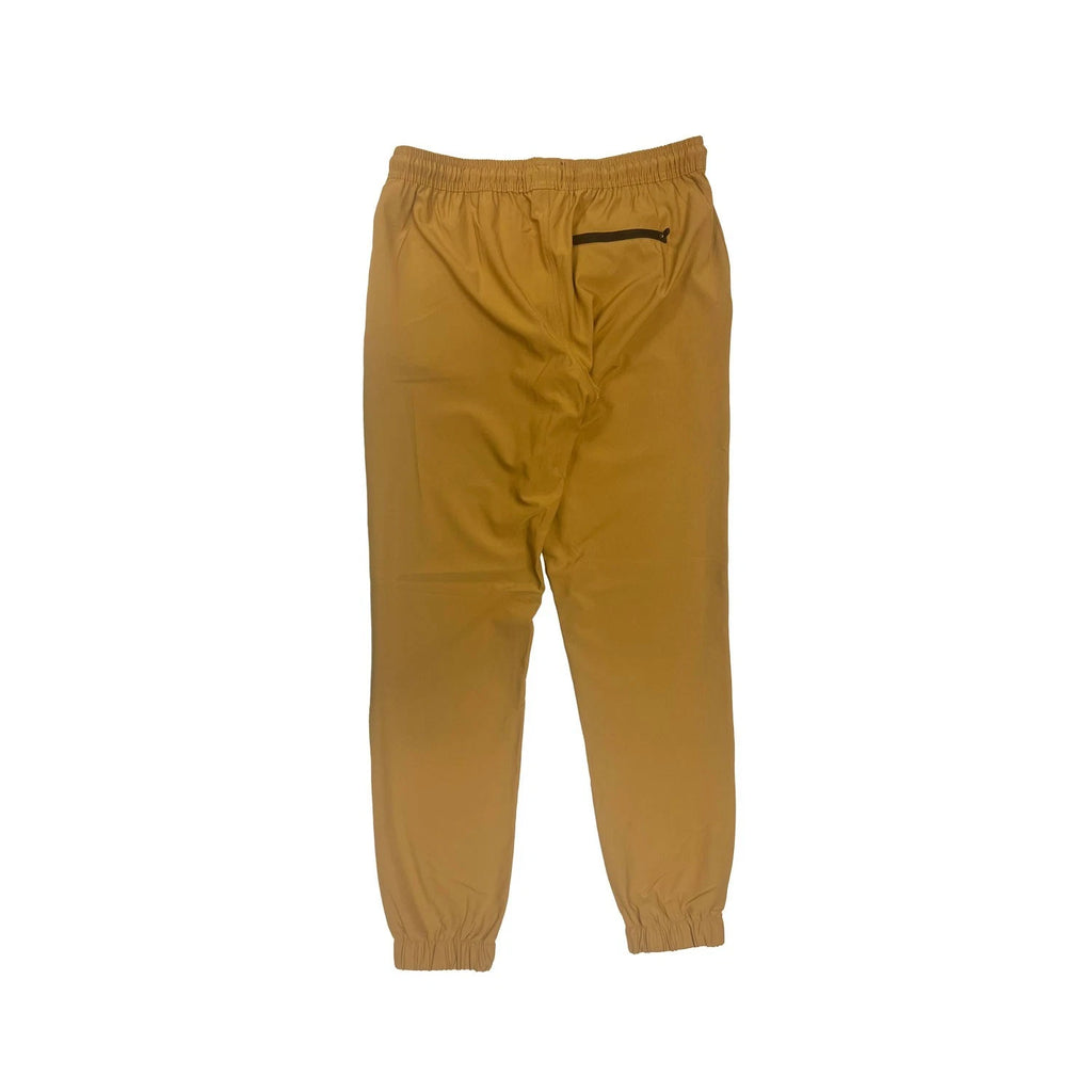 Rumors Men’s Khaki Jogger Pant Lightweight Technical Stretch Fabric (S01)