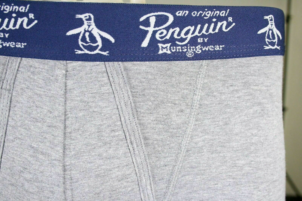Original Penguin Men's Grey Open Fly Boxer Brief (S01A)